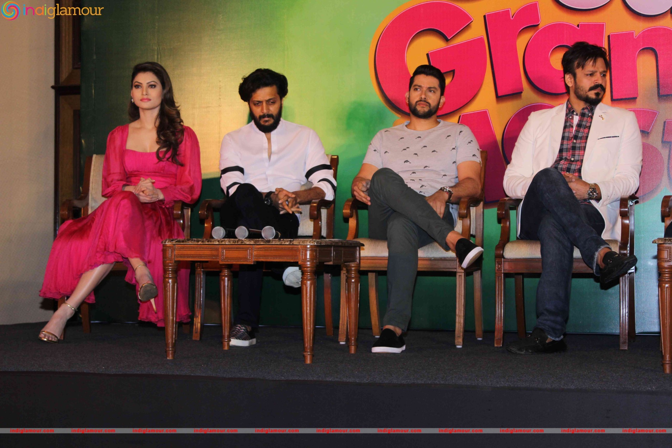 Great Grand Masti Cast Address the Media on the Issue of Piracy Event hd photo