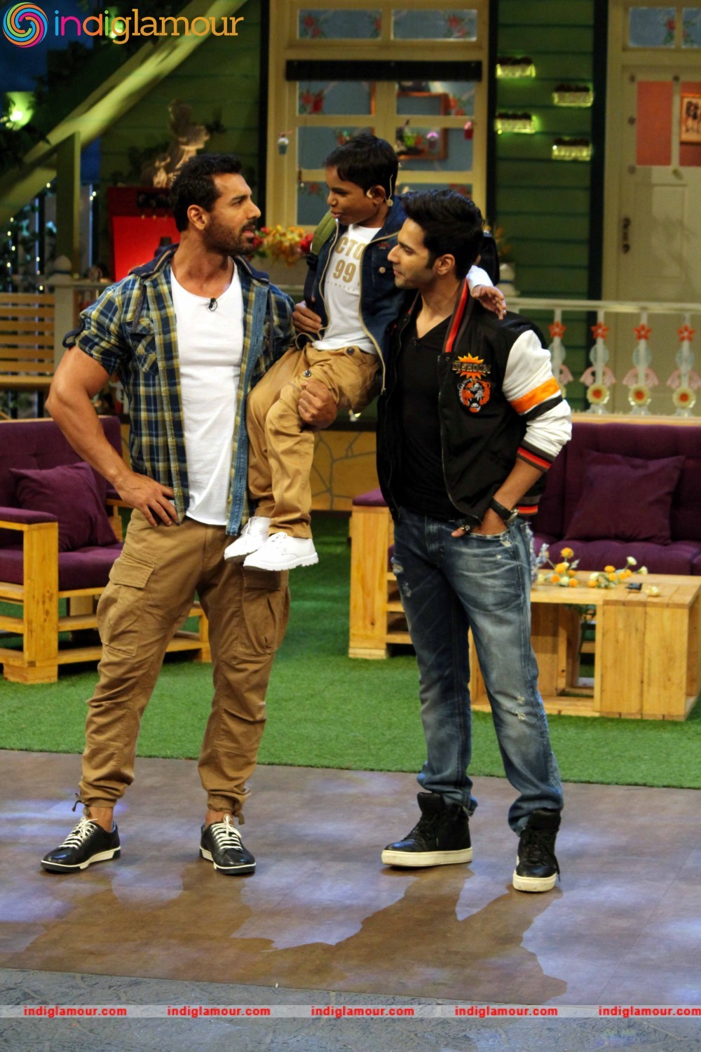 Promotion of Film Dishoom On the Set of Kapil Sharma's Show Event hd photo