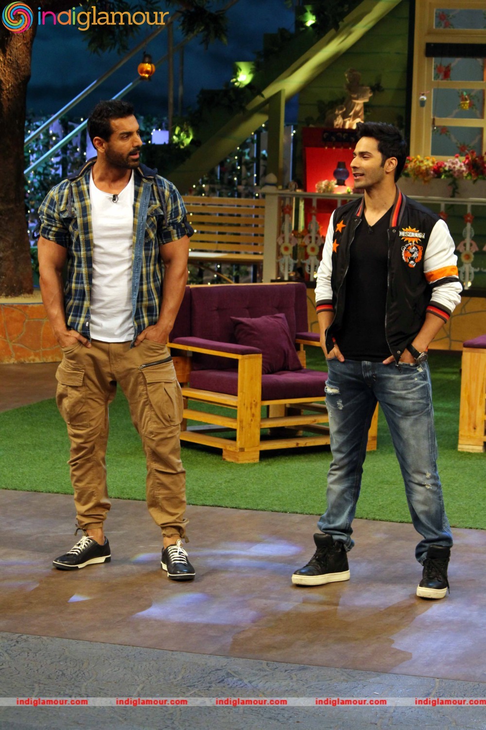 Promotion of Film Dishoom On the Set of Kapil Sharma's Show Event hd photo
