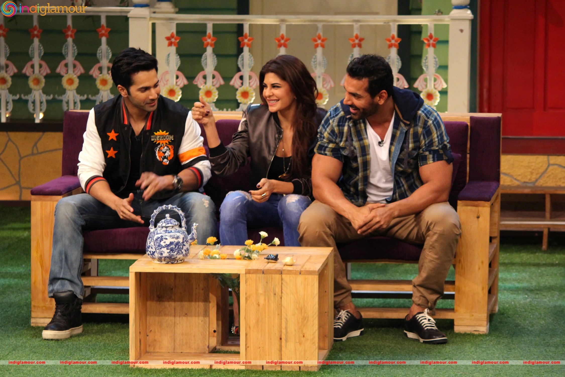Promotion of Film Dishoom On the Set of Kapil Sharma's Show Event hd photo