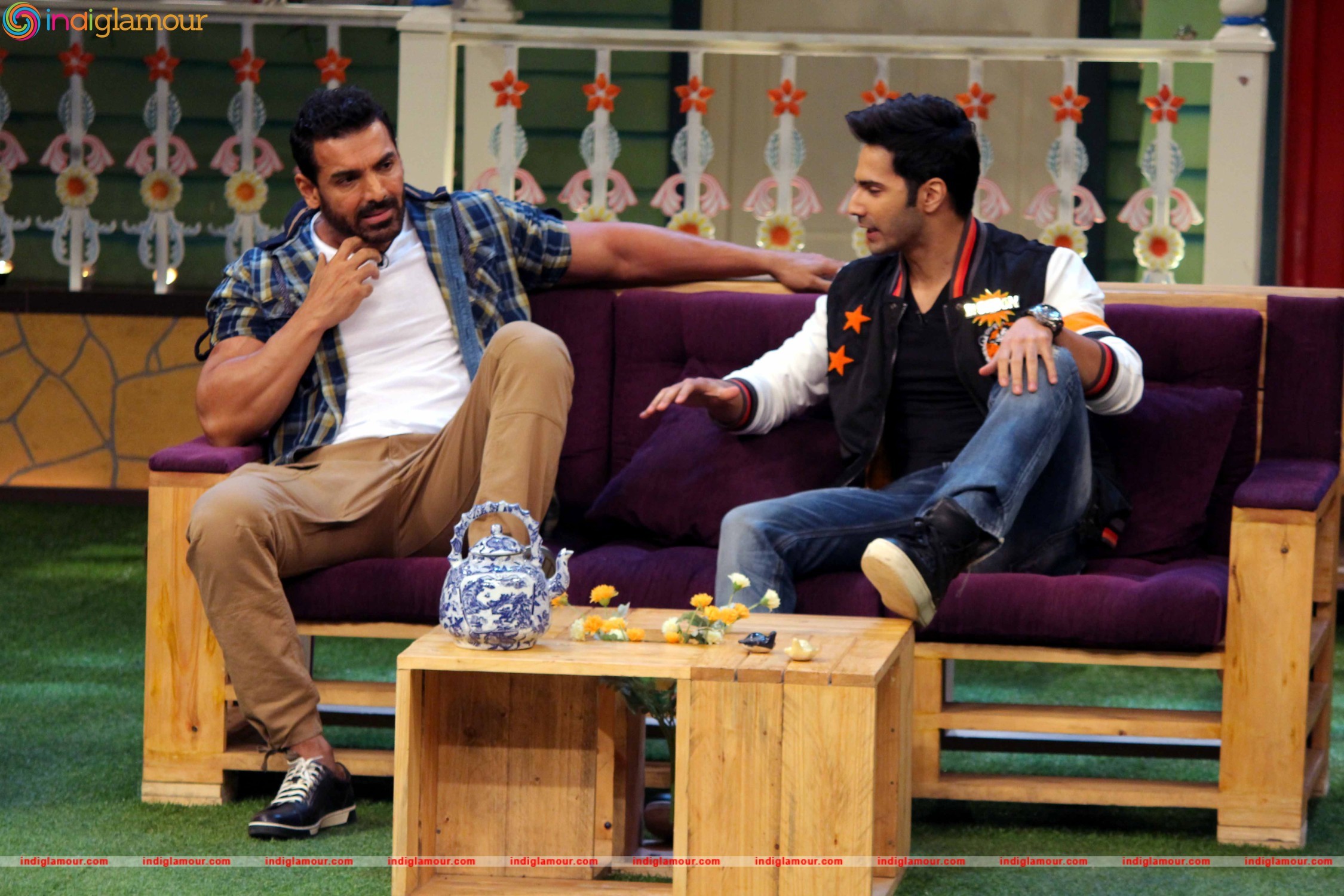 Promotion of Film Dishoom On the Set of Kapil Sharma's Show Event hd photo