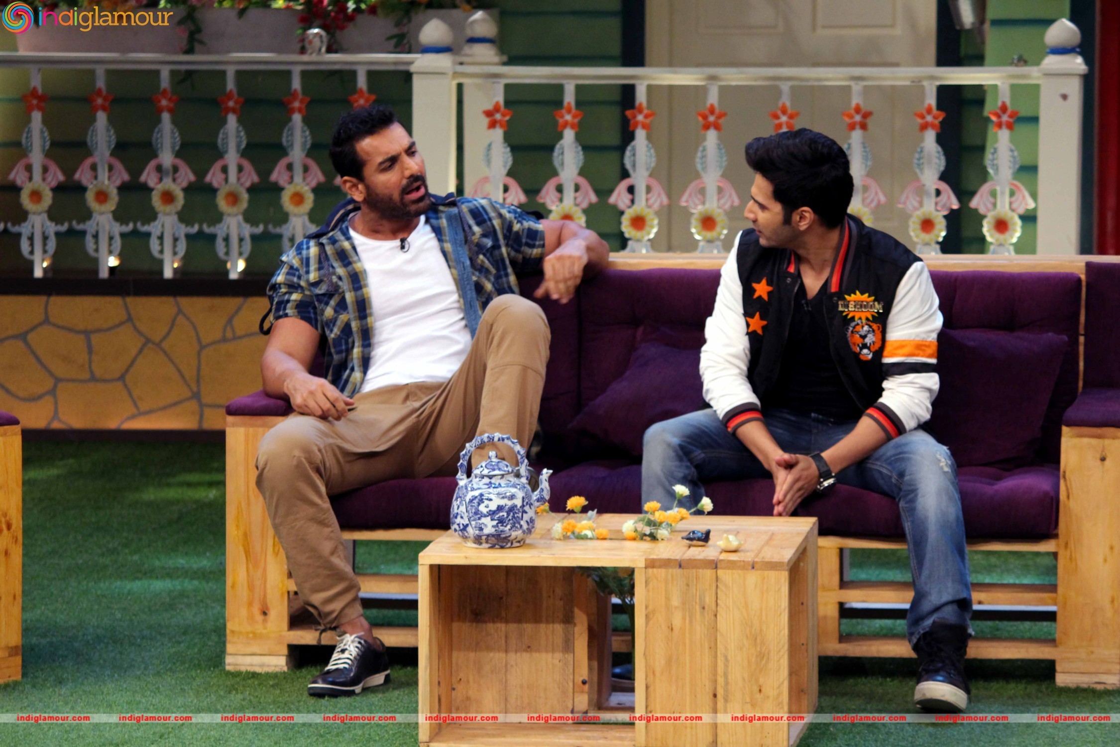 Promotion of Film Dishoom On the Set of Kapil Sharma's Show Event hd photo