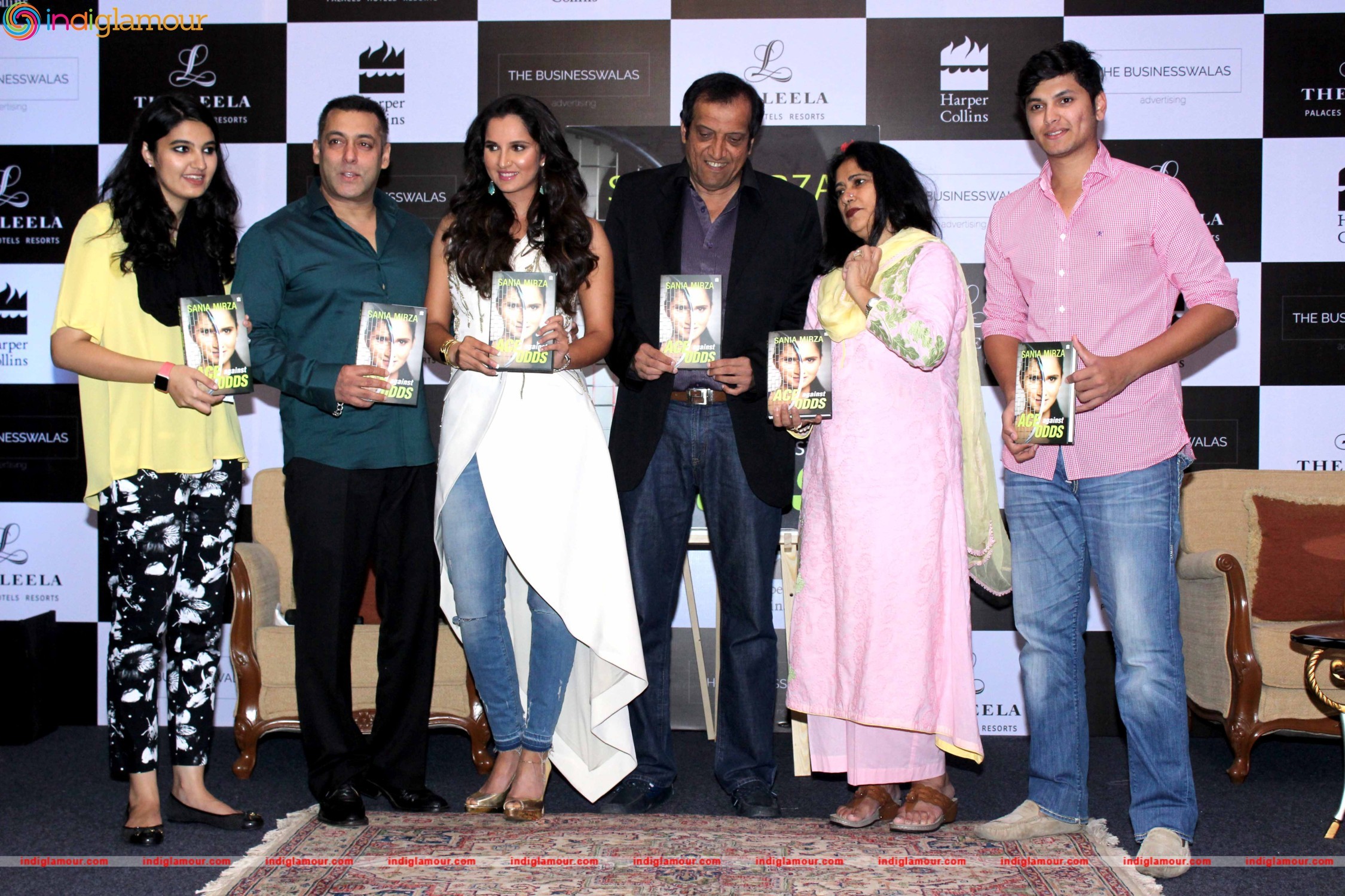 Salman Khan Release Sania's Autobiography Ace Against Odds Event hd photo