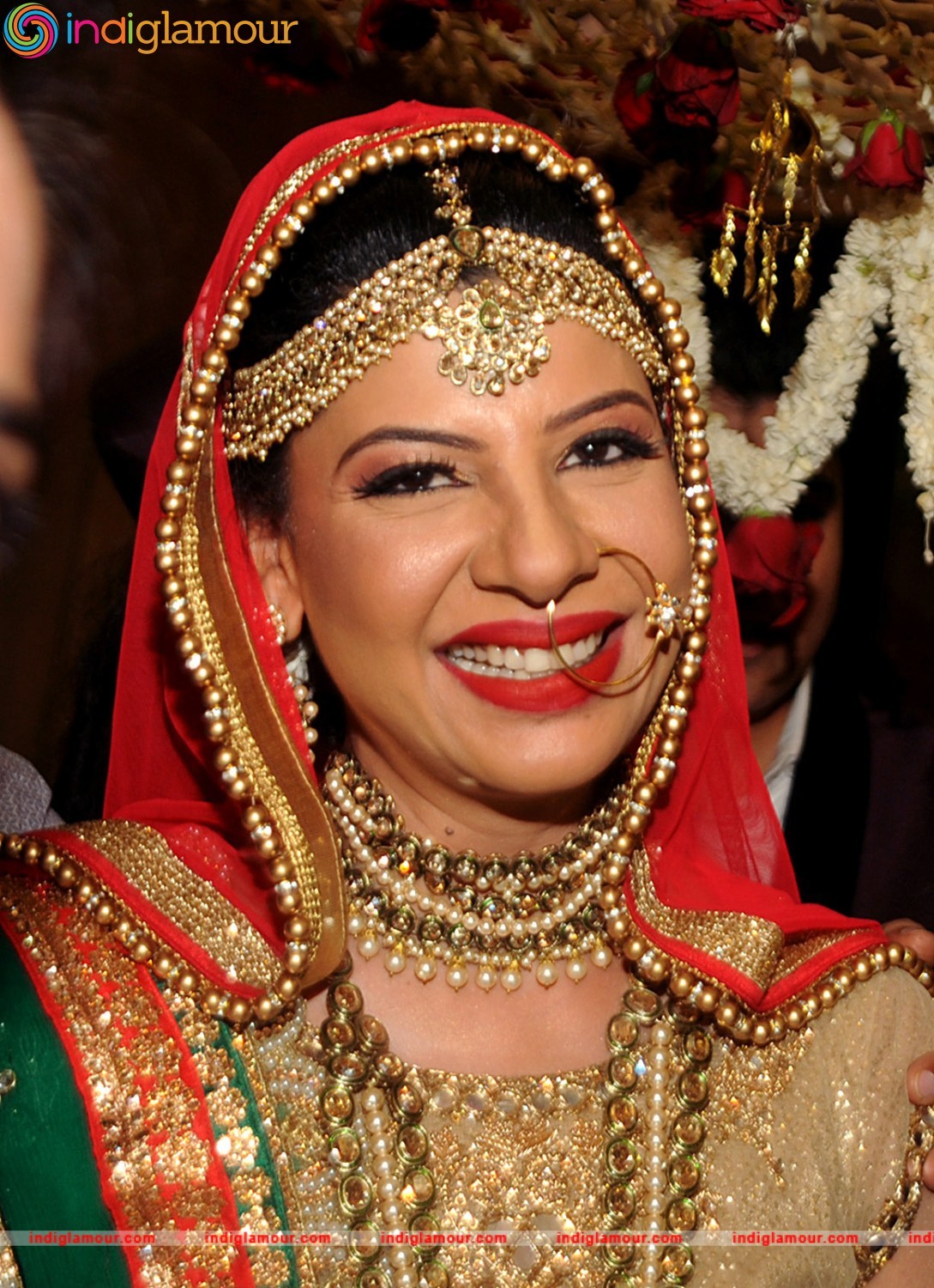Bollywood Actress Sambhavna Seth married with Avinash Dwivedi in New Delhi Event hd photo