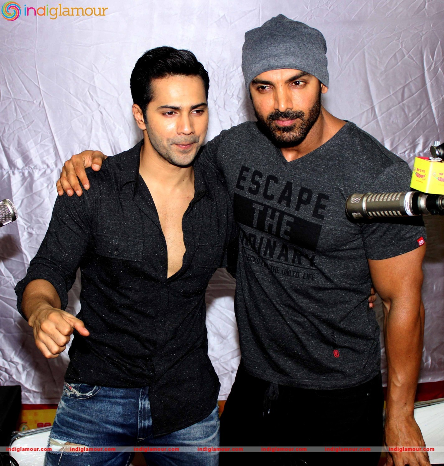 Promotion of Film Dishoom at Radio Mirchi Studio Event hd photo