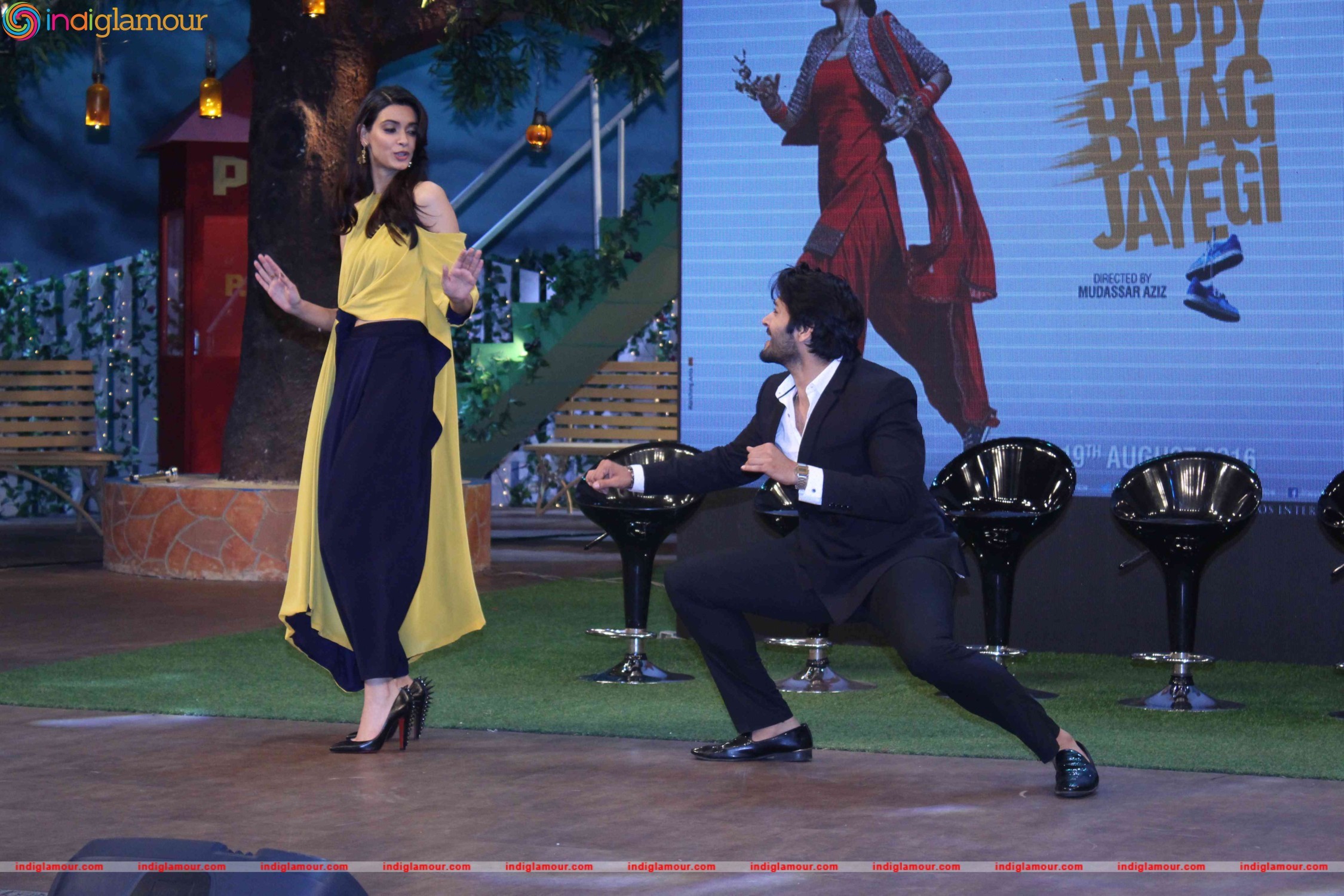 Film Happy Bhag Jayegi at Kapil Sharma Show Event hd photo