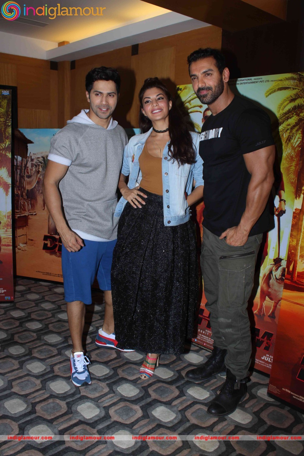 Film Dishoom Cast Interview at Novotel Hotel Event hd photo