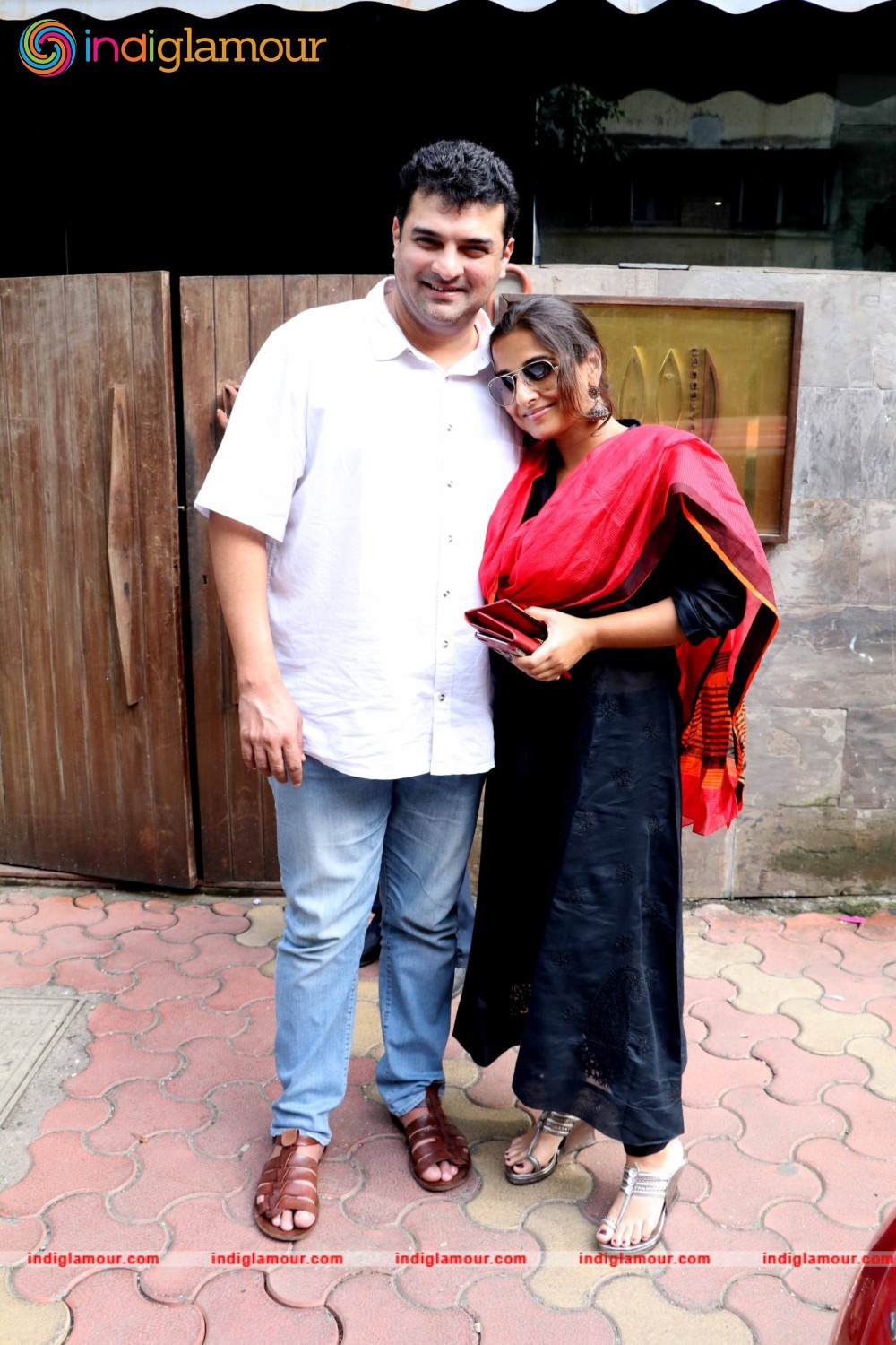 Vidya Balan and Siddharth Roy Kapur watch Kabali Event hd photo