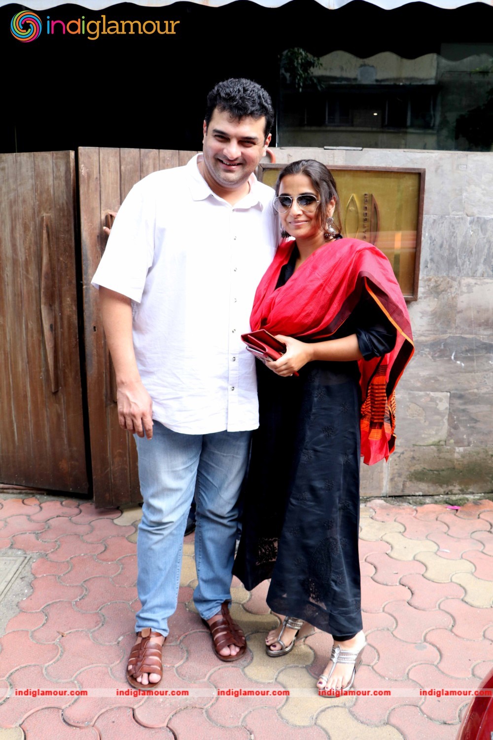 Vidya Balan and Siddharth Roy Kapur watch Kabali Event hd photo