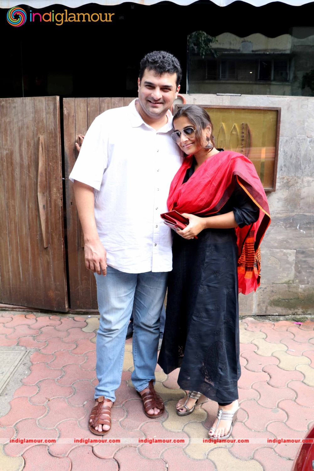 Vidya Balan and Siddharth Roy Kapur watch Kabali Event hd photo