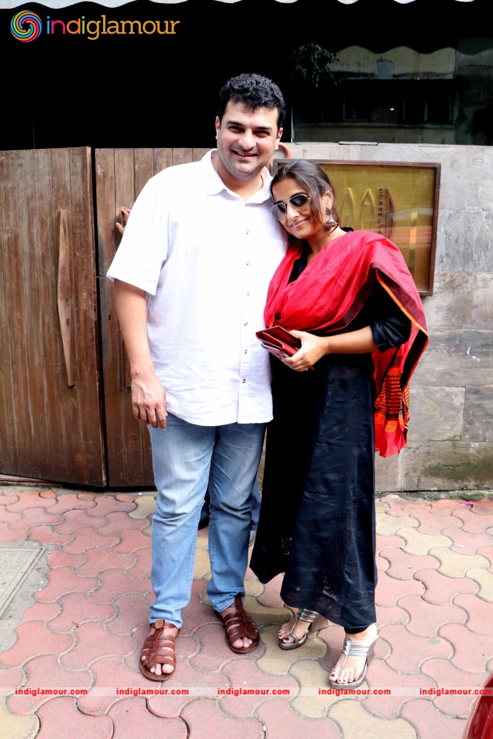 Vidya Balan and Siddharth Roy Kapur watch Kabali Event hd photo