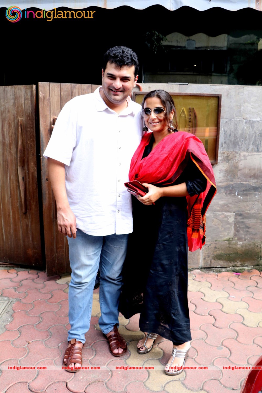 Vidya Balan and Siddharth Roy Kapur watch Kabali Event hd photo