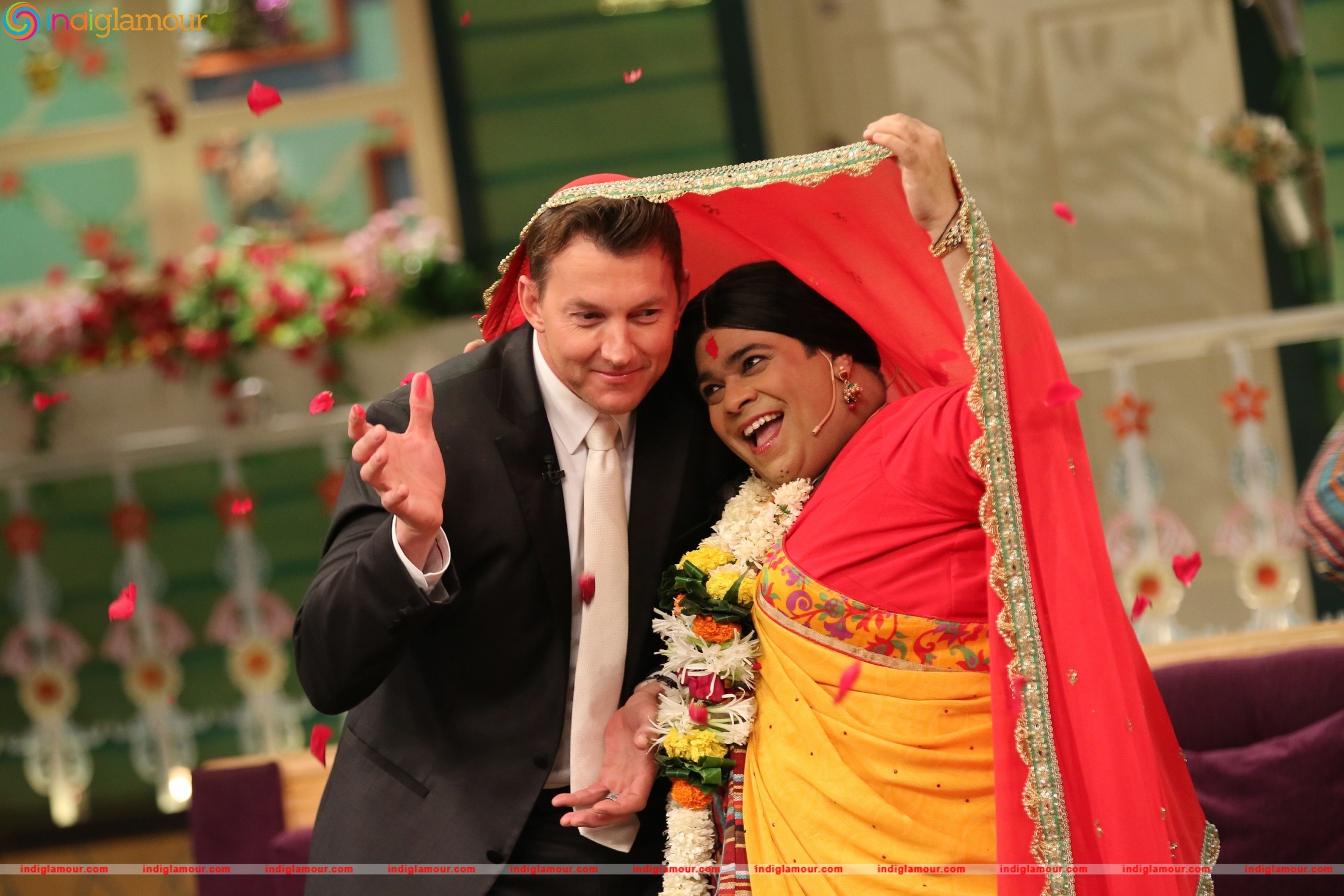 Brett Lee on the Sets of The Kapil Sharma Show Event hd photo