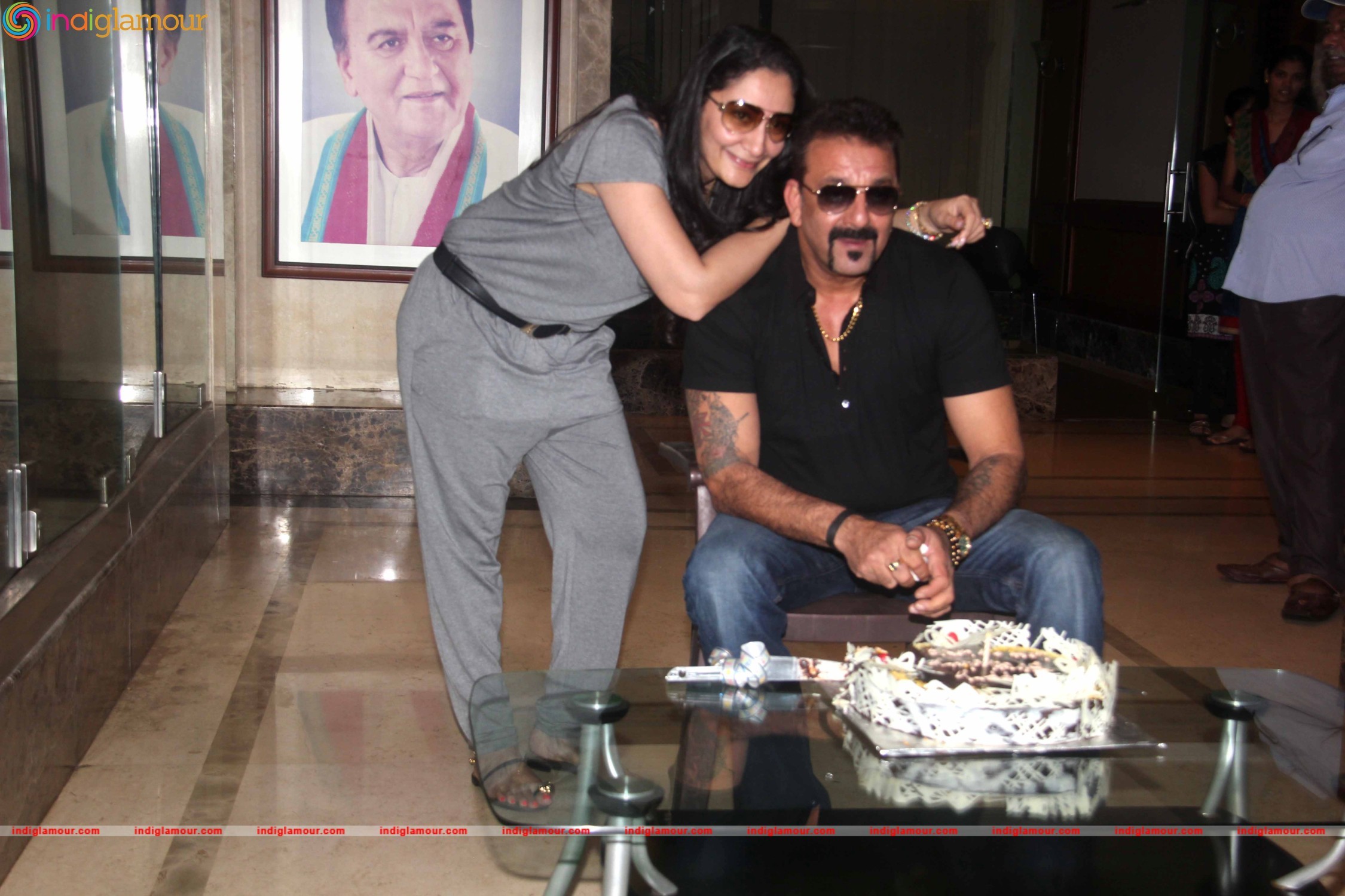 Sanjay Dutt Celebrates his 57th Birthday Event hd photo