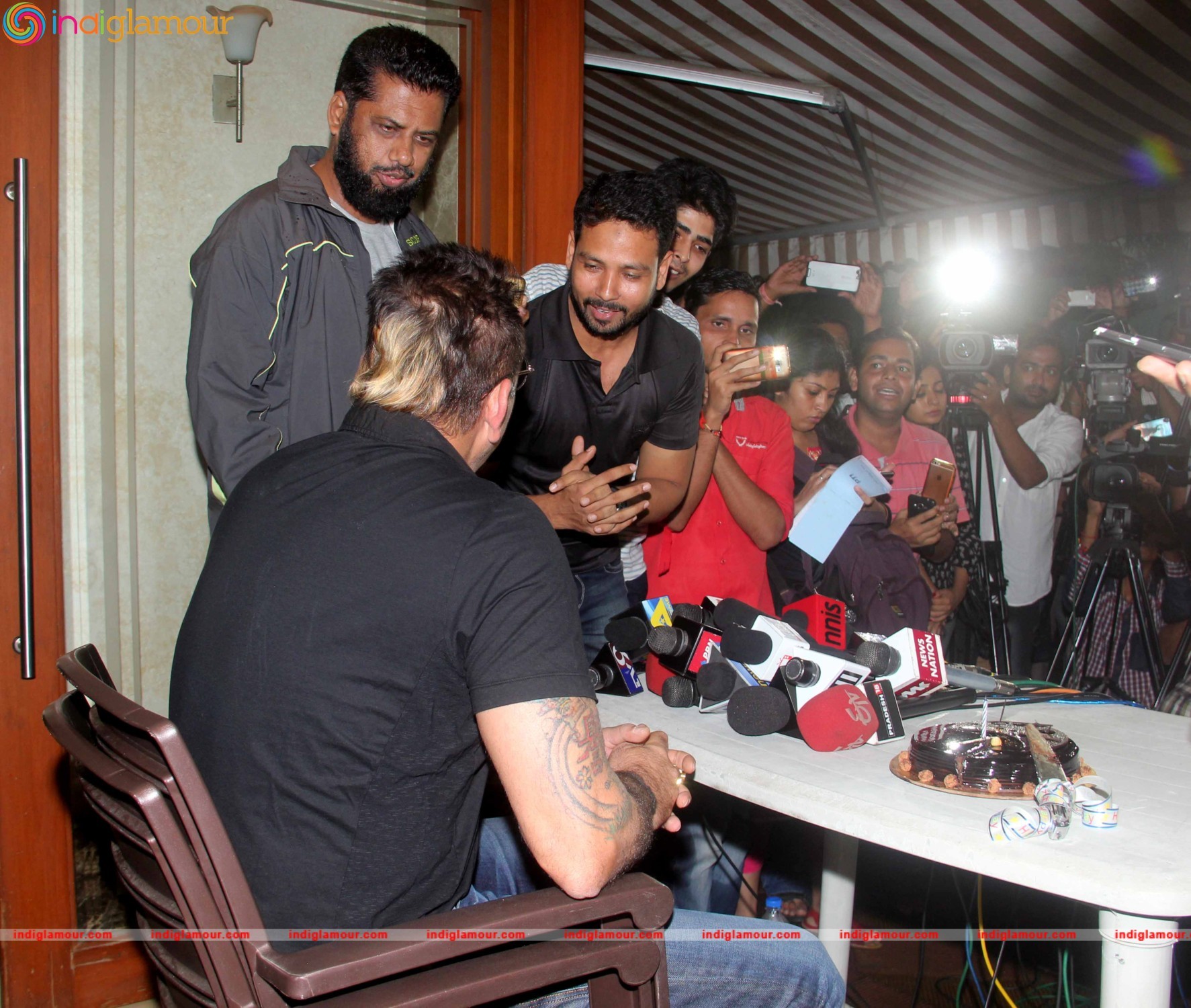 Sanjay Dutt Celebrates his 57th Birthday Event hd photo