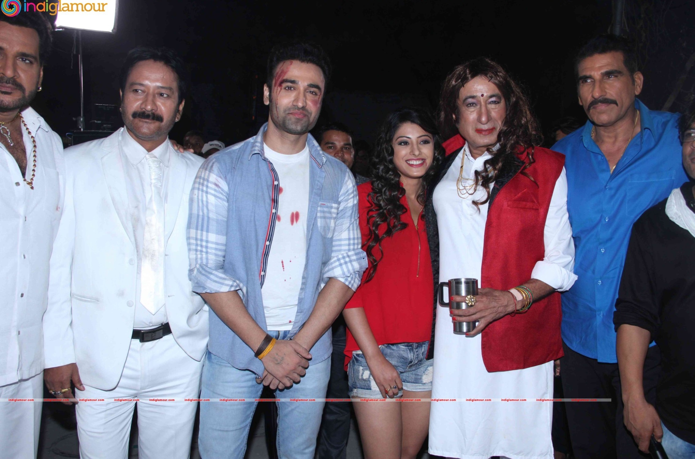 On Location Shoot of Film Rakdhaar Event hd photo