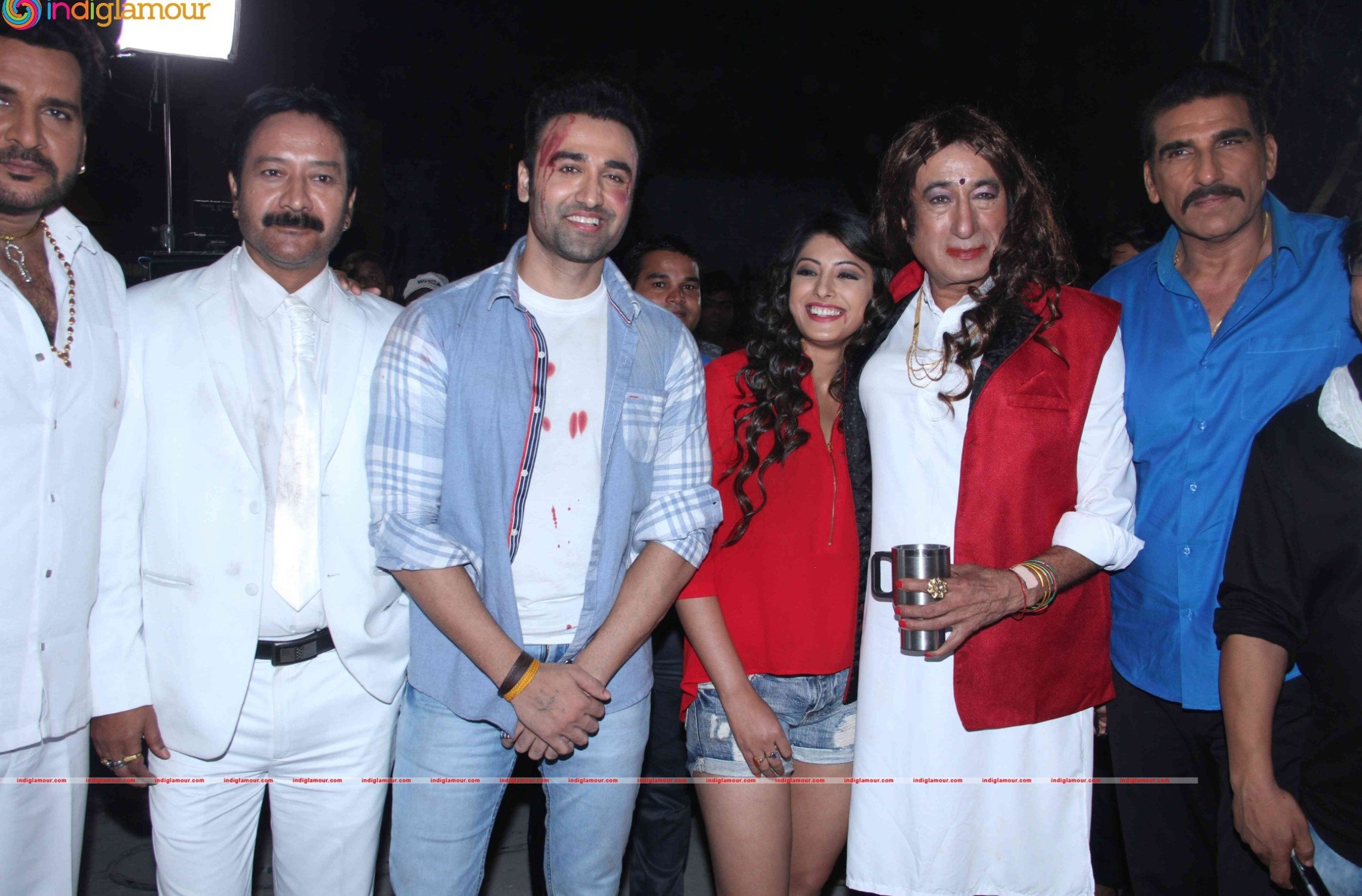 On Location Shoot of Film Rakdhaar Event hd photo