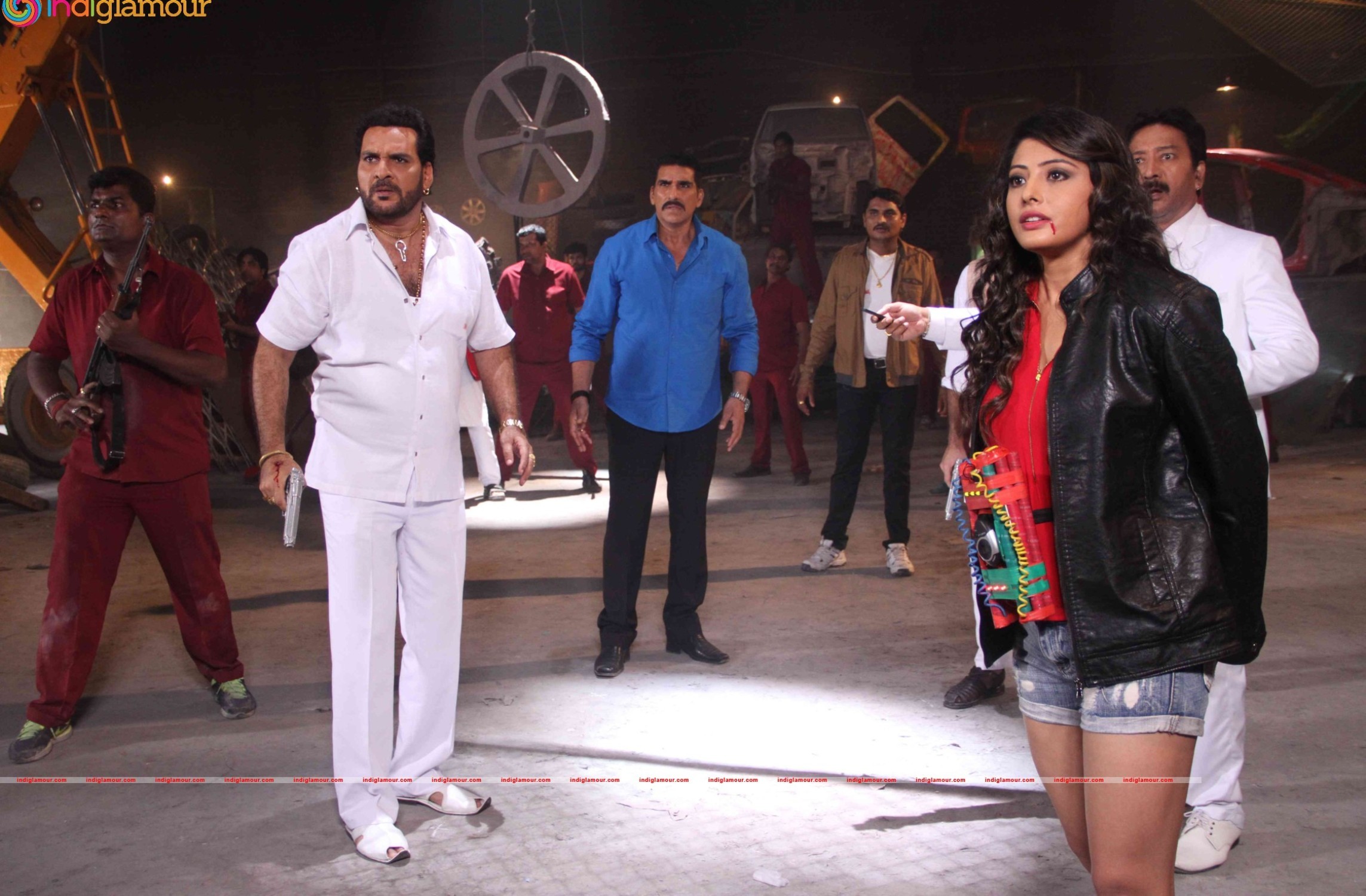 On Location Shoot of Film Rakdhaar Event hd photo
