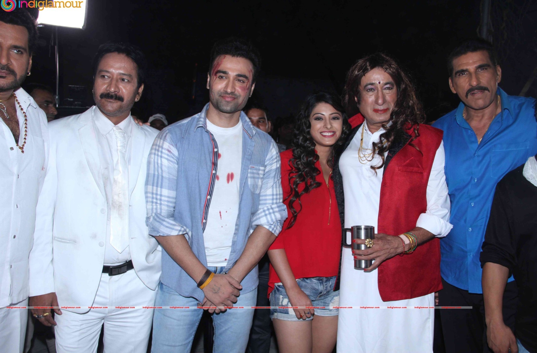 On Location Shoot of Film Rakdhaar Event hd photo