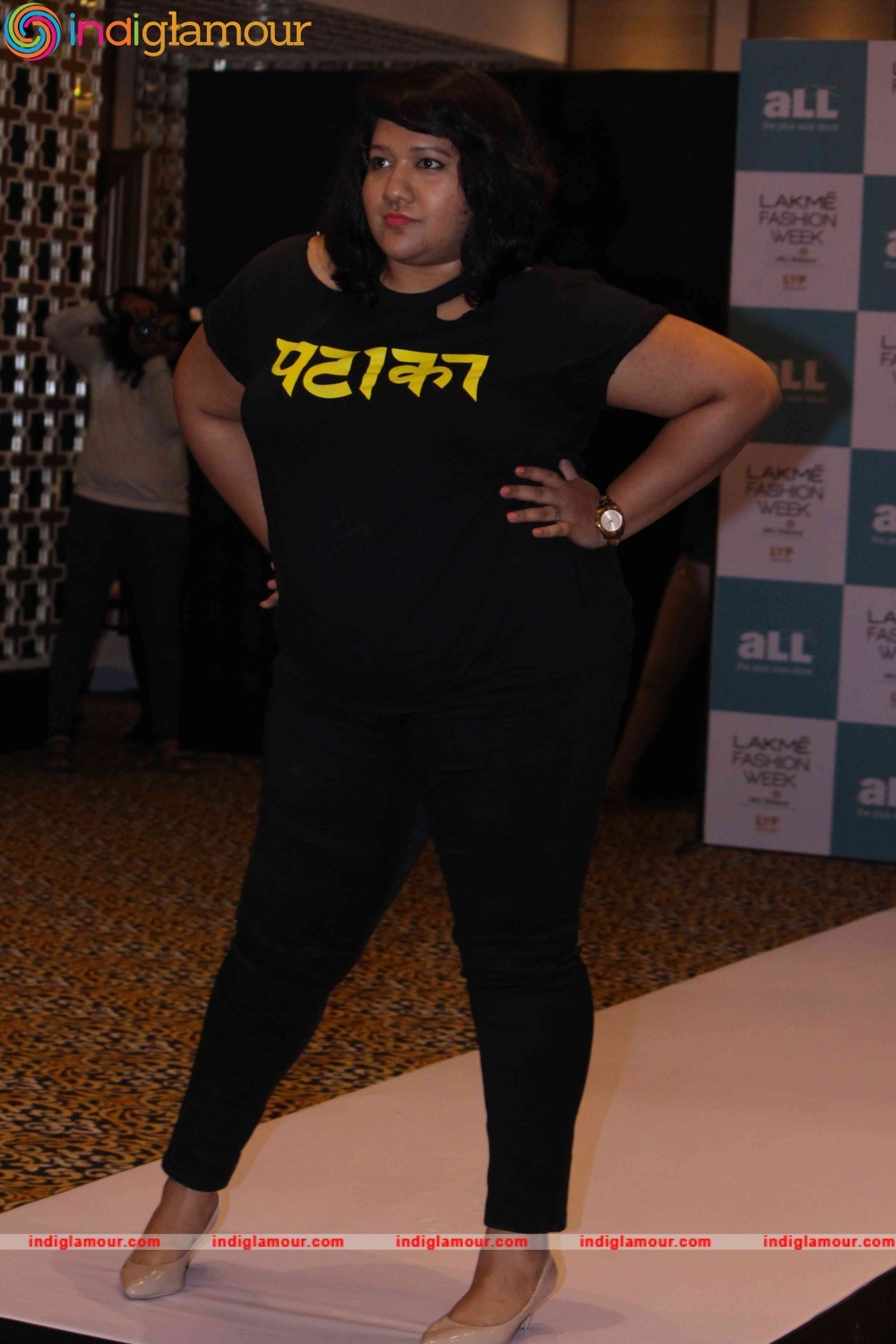 Plus Size Model Auditions of Lakme Fashion Week 2016 Event hd photo