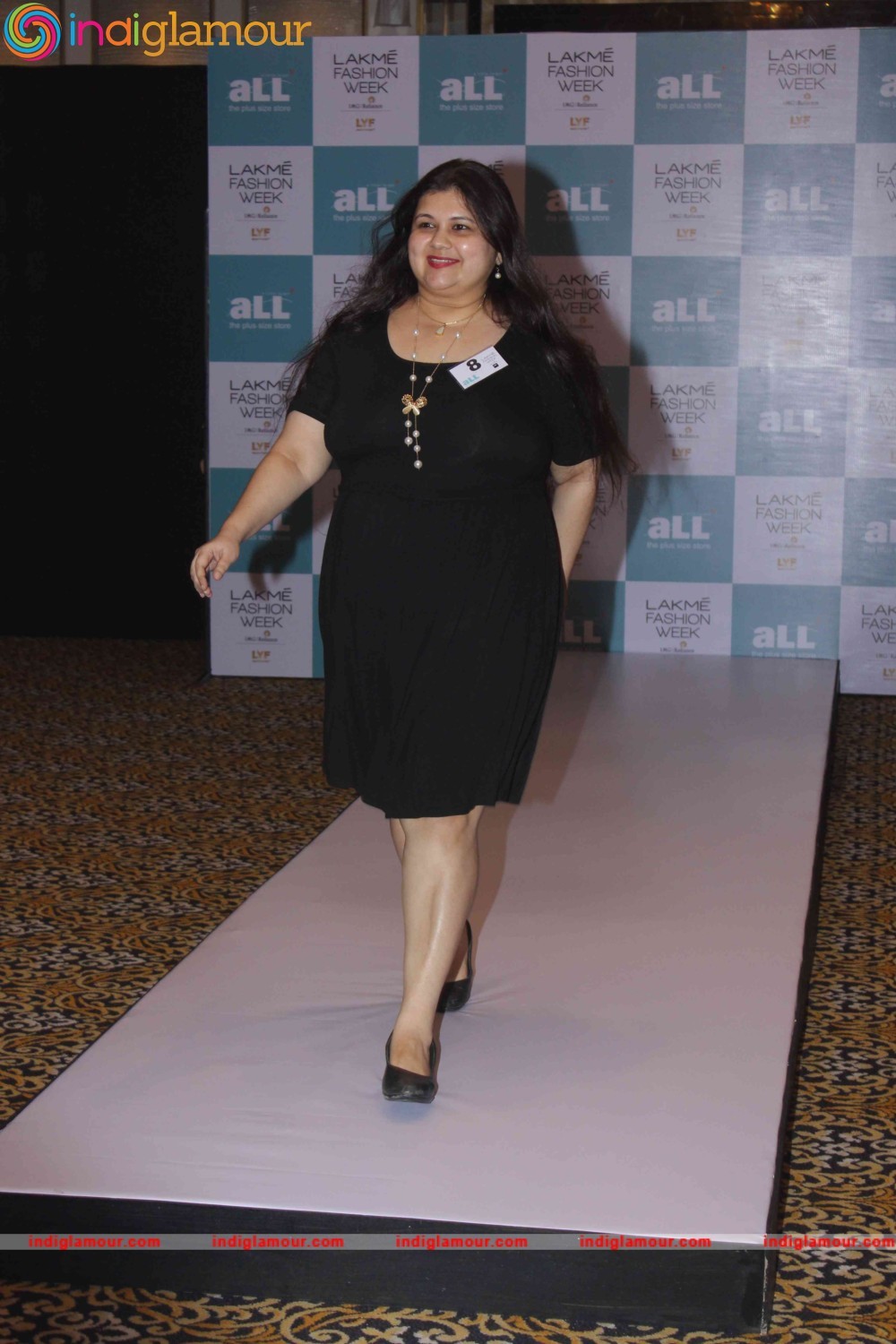 Plus Size Model Auditions of Lakme Fashion Week 2016 Event hd photo