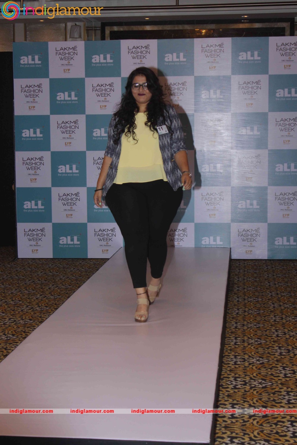 Plus Size Model Auditions of Lakme Fashion Week 2016 Event hd photo