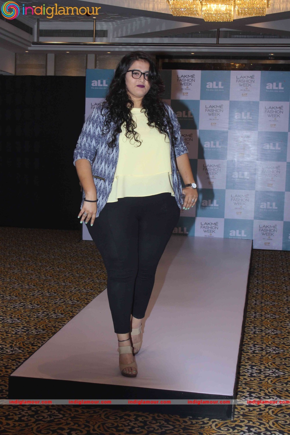Plus Size Model Auditions of Lakme Fashion Week 2016 Event hd photo