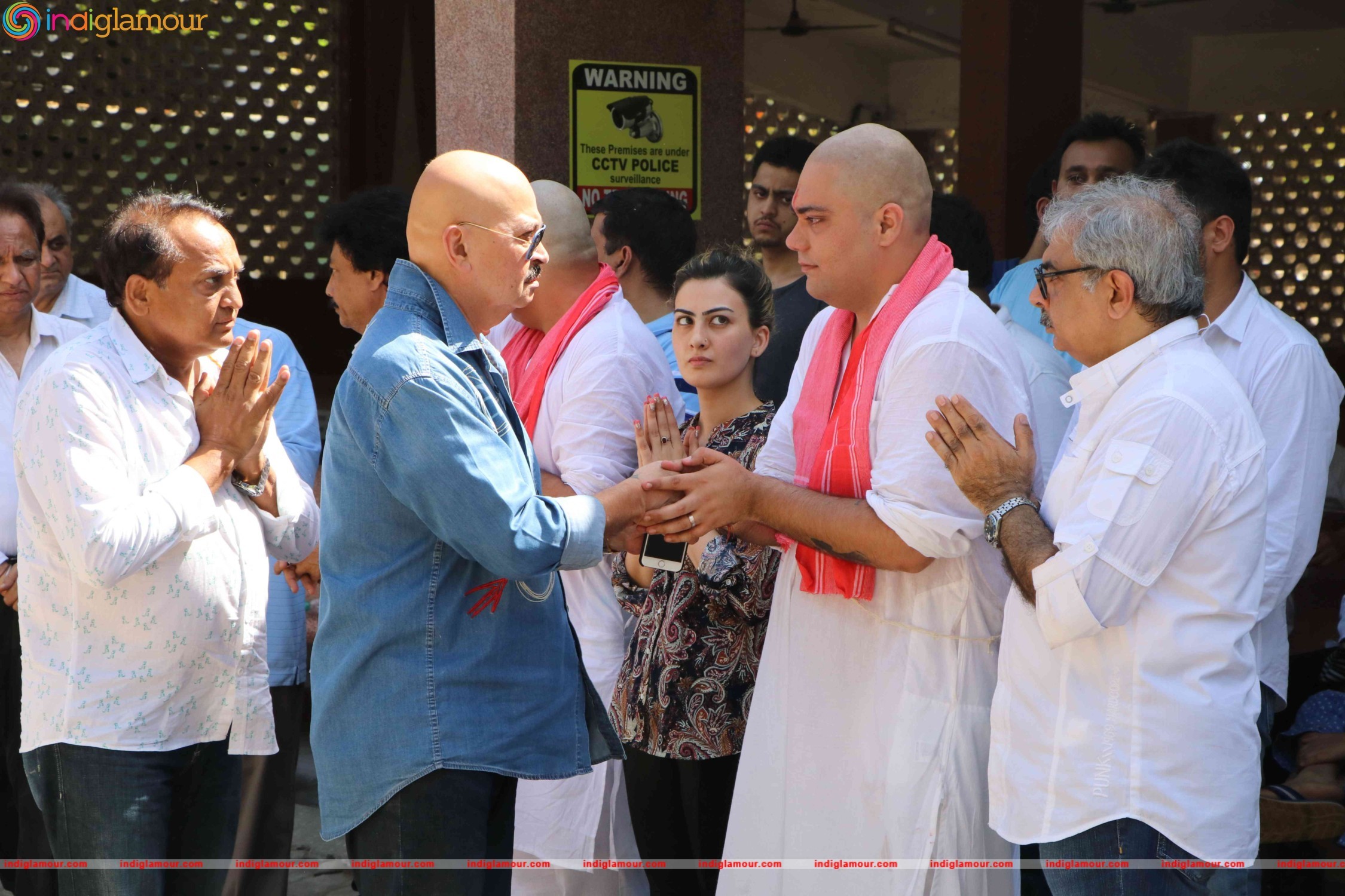 Funeral of Trade Analyst Vikas Mohan Event hd photo
