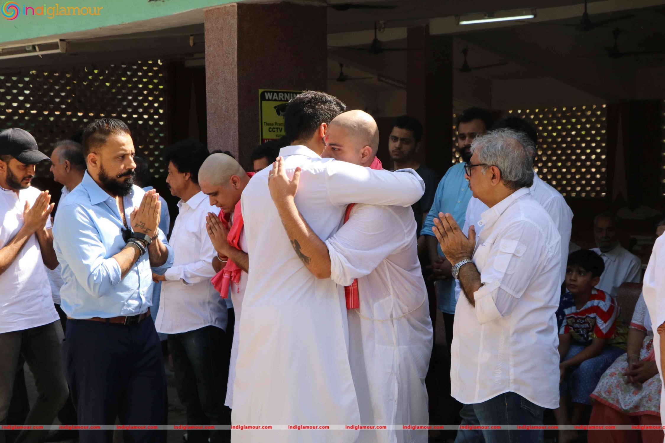 Funeral of Trade Analyst Vikas Mohan Event hd photo