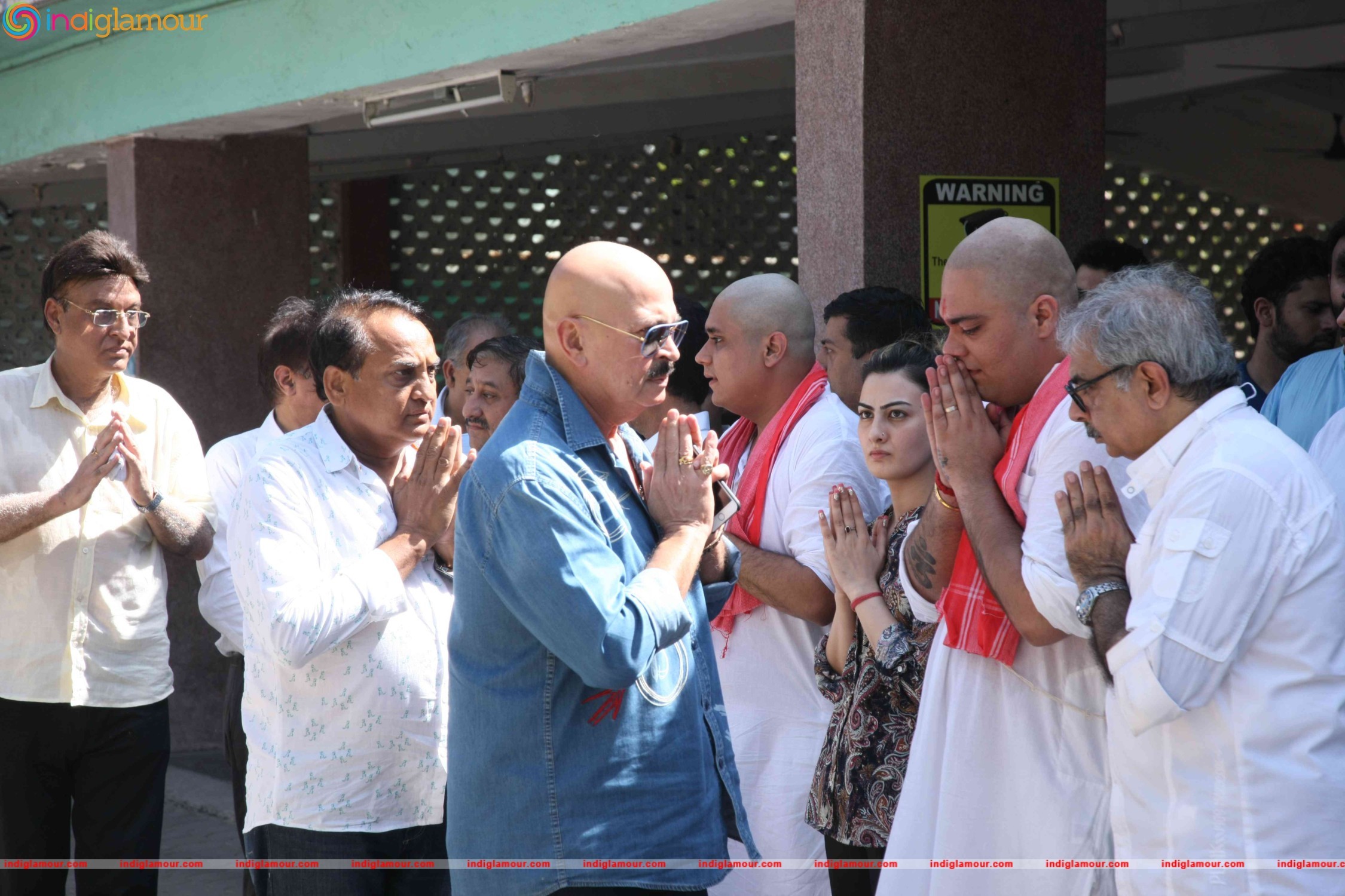 Funeral of Trade Analyst Vikas Mohan Event hd photo