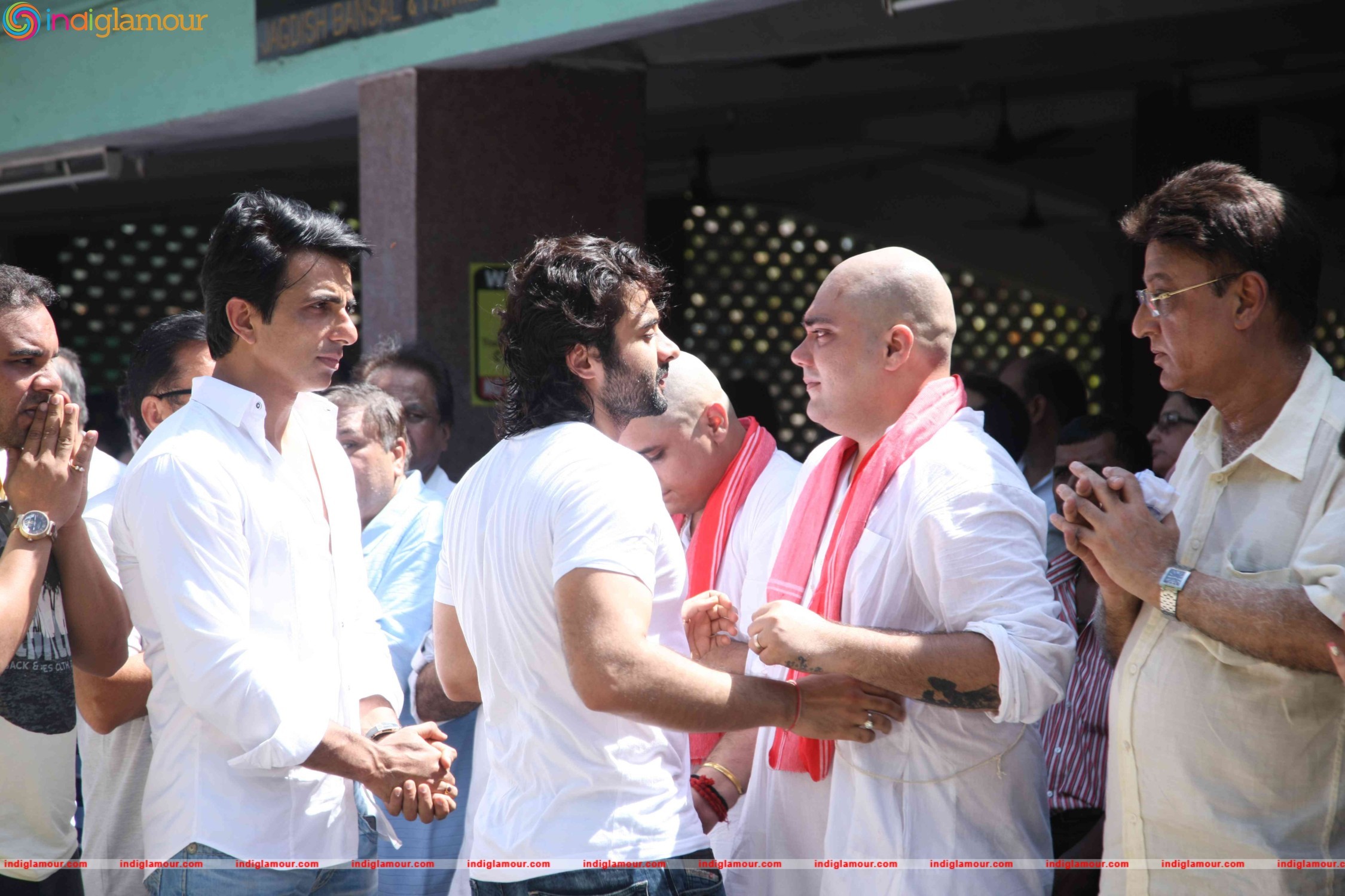 Funeral of Trade Analyst Vikas Mohan Event hd photo