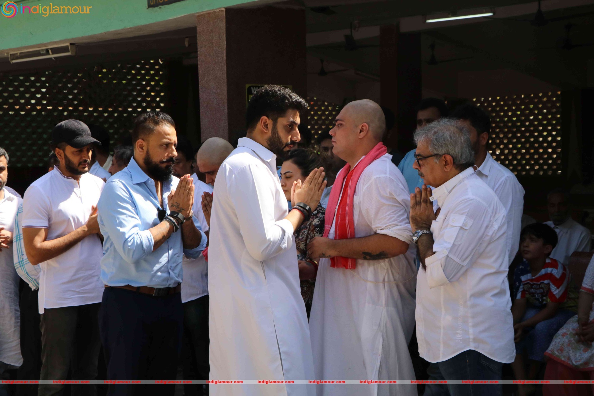 Funeral of Trade Analyst Vikas Mohan Event hd photo