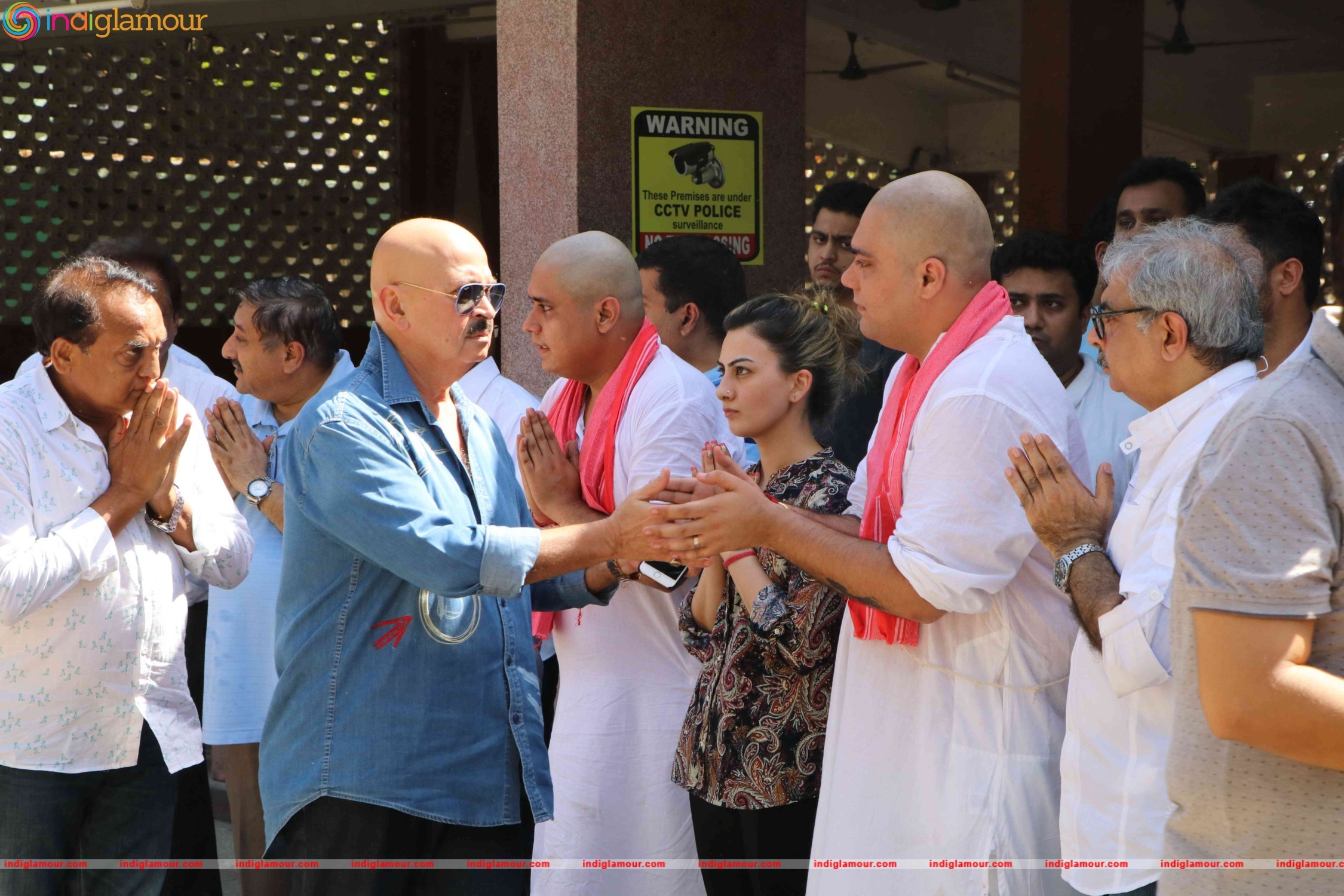 Funeral of Trade Analyst Vikas Mohan Event hd photo