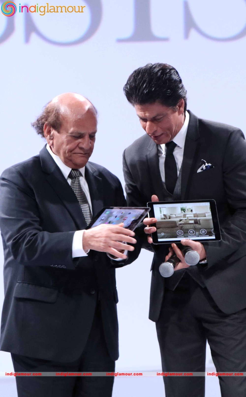Shah Rukh Khan Launches D Decors Digital Interface D Assist Event hd photo