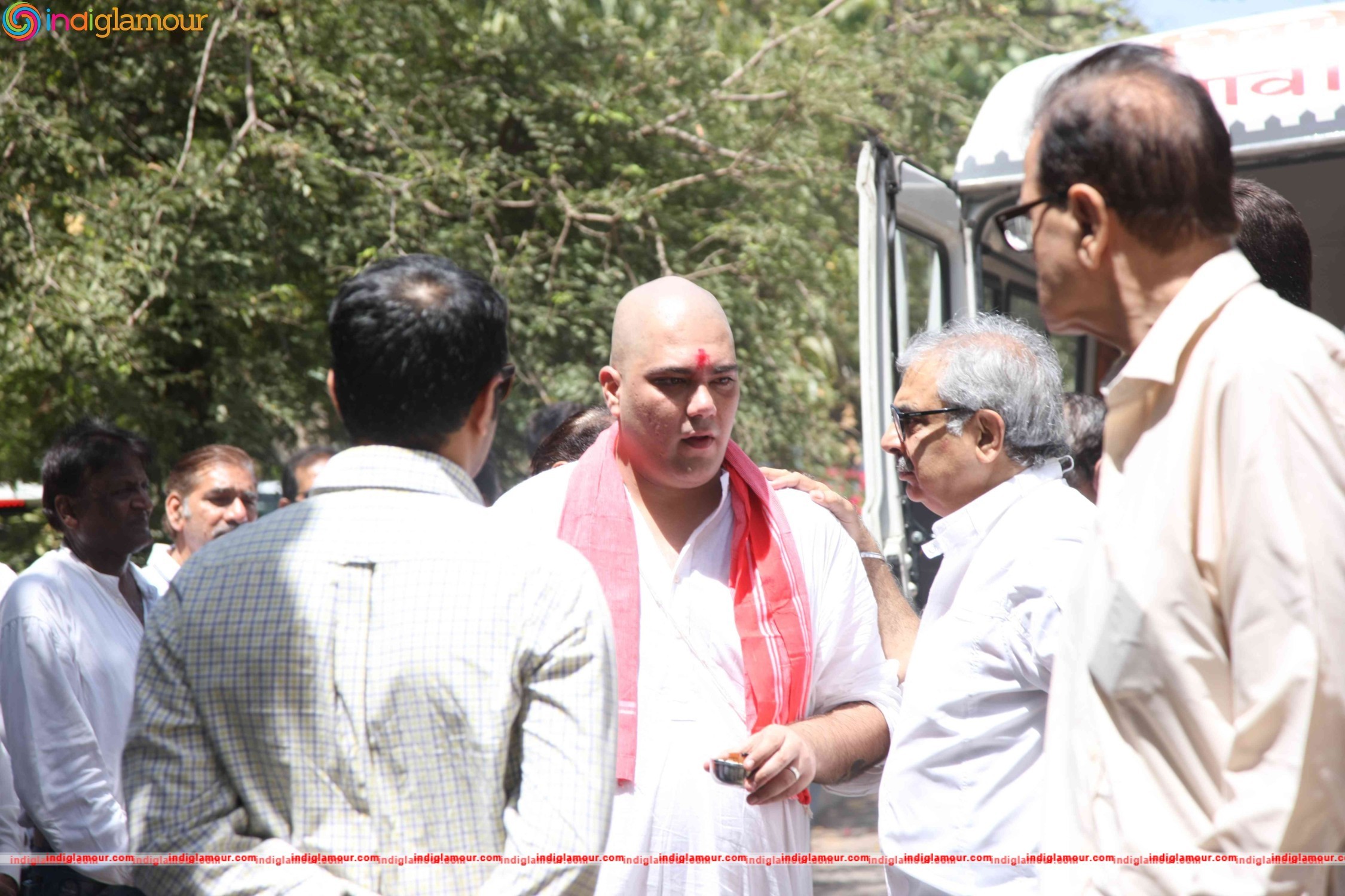 Funeral of Trade Analyst Vikas Mohan Event hd photo