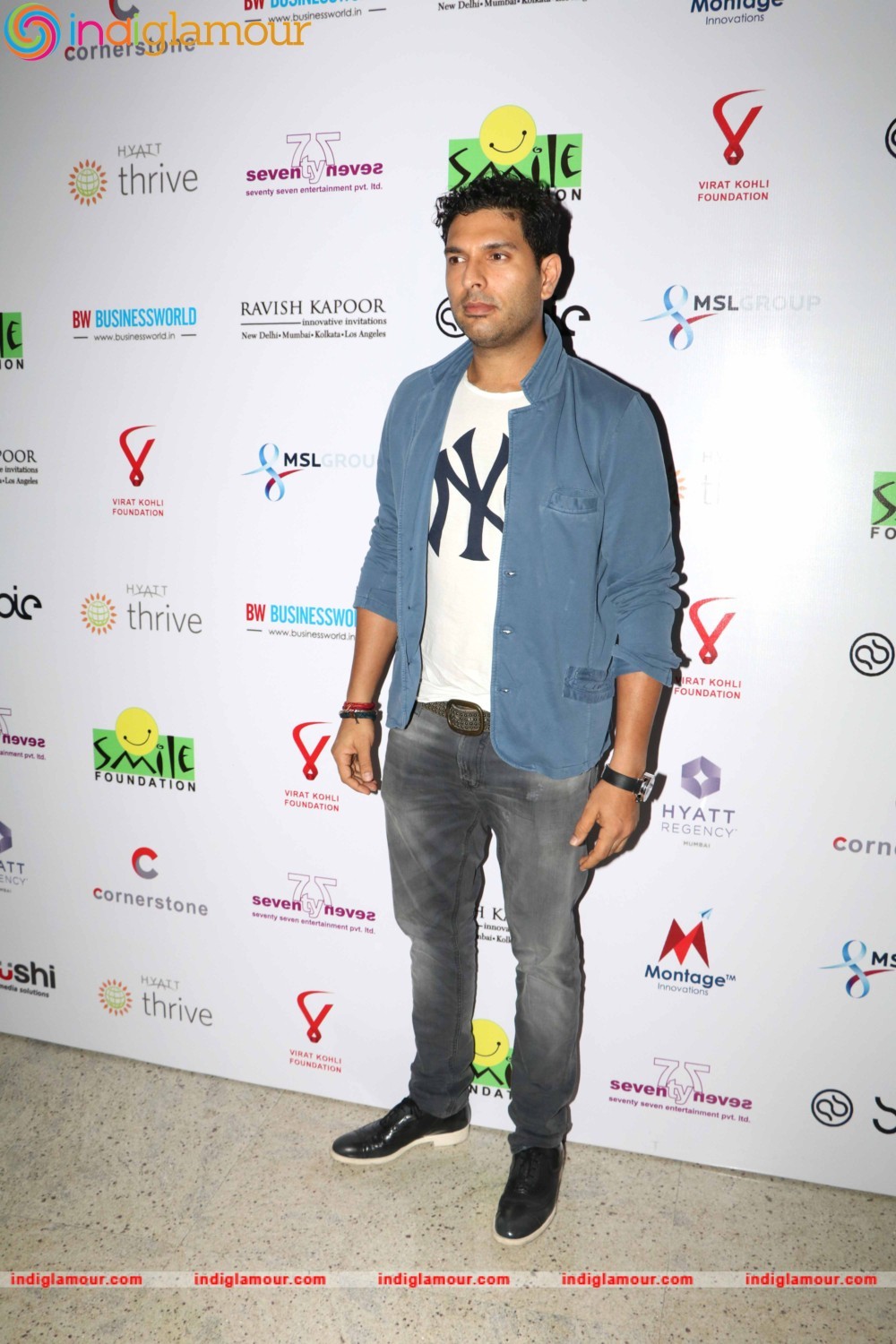 The Grand Charity Gala Dinner Organised by Virat Kohli Foundation at Hyatt Event hd photo