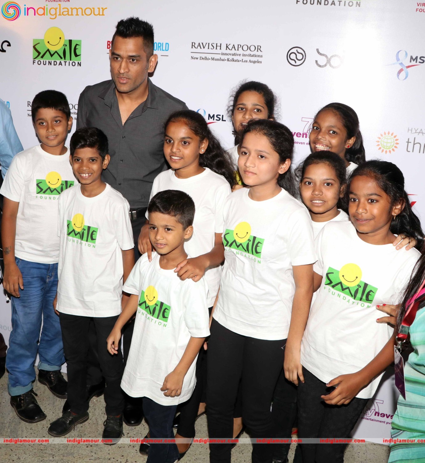The Grand Charity Gala Dinner Organised by Virat Kohli Foundation at Hyatt Event hd photo