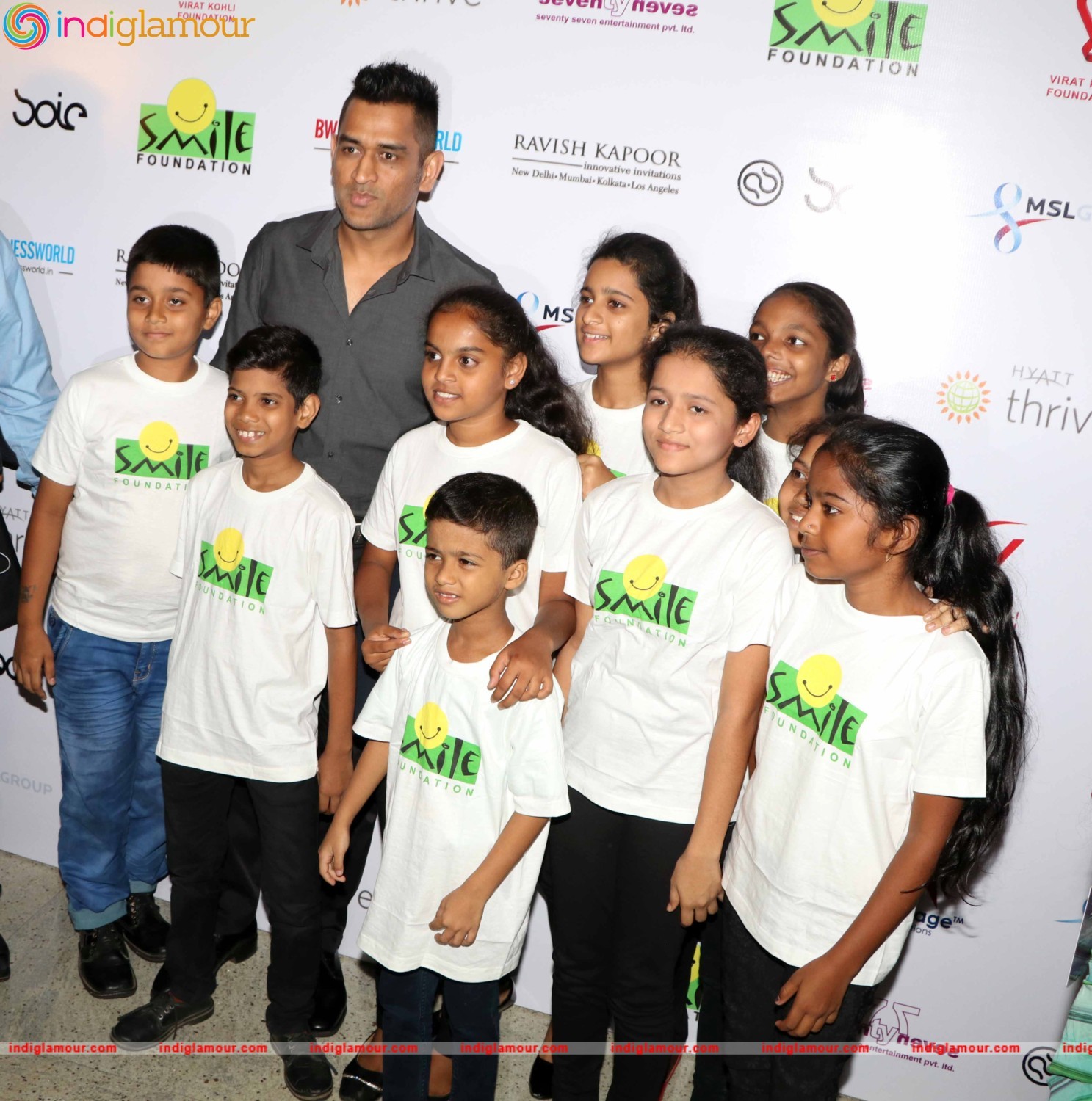 The Grand Charity Gala Dinner Organised by Virat Kohli Foundation at Hyatt Event hd photo