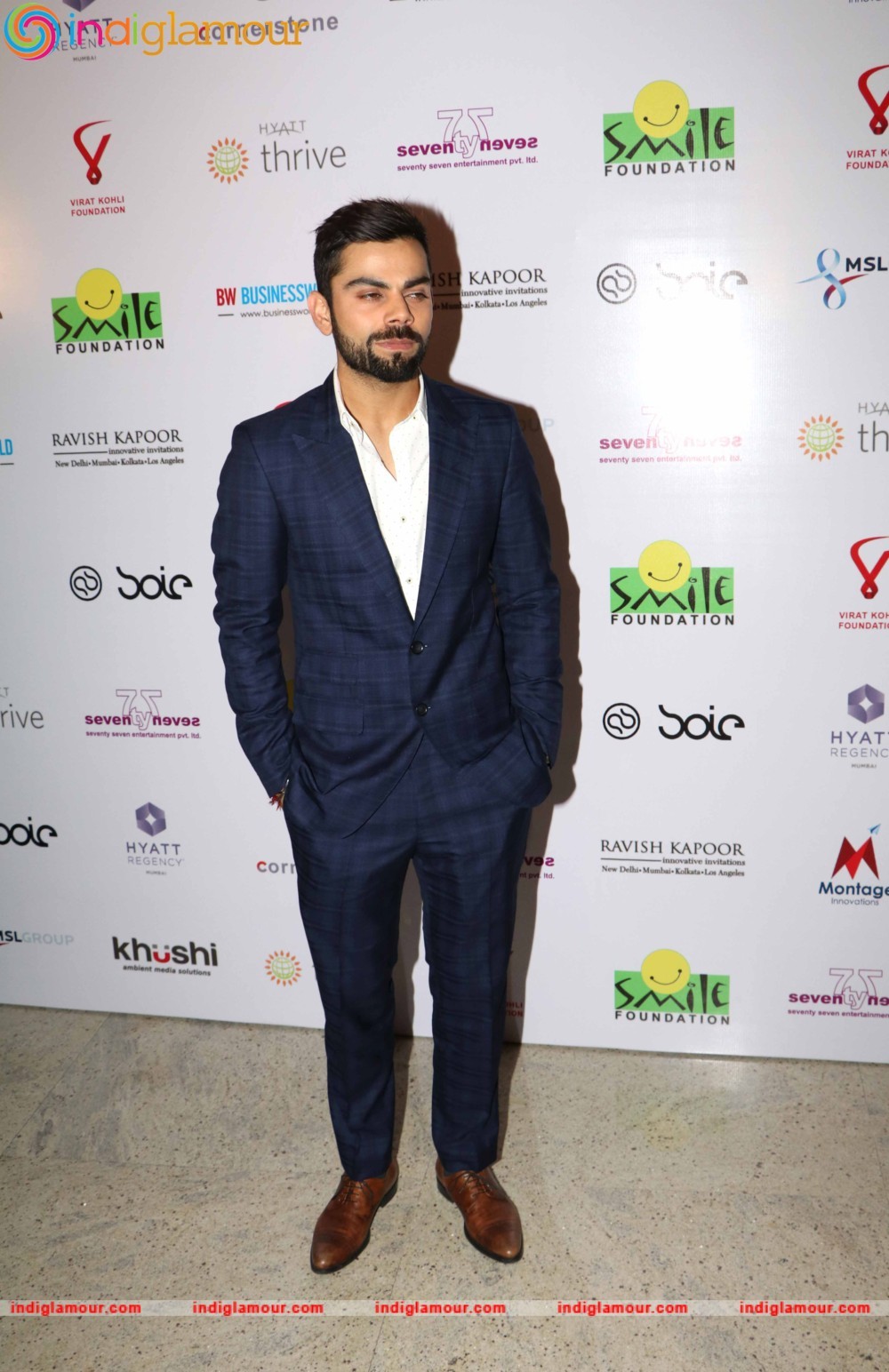The Grand Charity Gala Dinner Organised by Virat Kohli Foundation at Hyatt Event hd photo