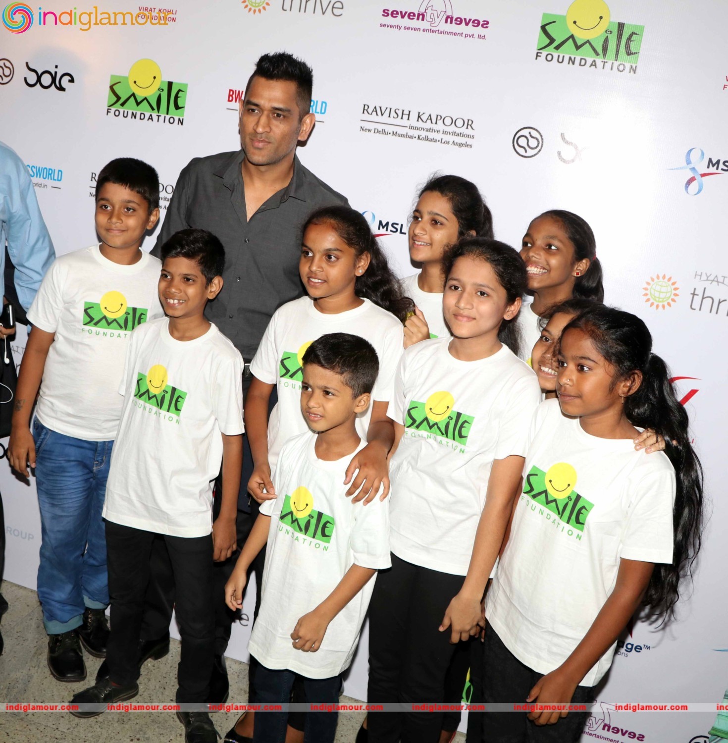 The Grand Charity Gala Dinner Organised by Virat Kohli Foundation at Hyatt Event hd photo