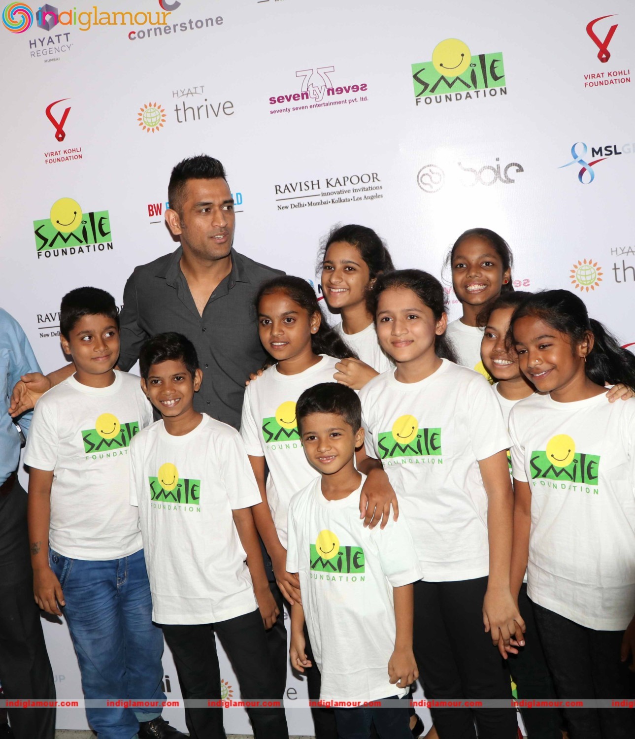 The Grand Charity Gala Dinner Organised by Virat Kohli Foundation at Hyatt Event hd photo