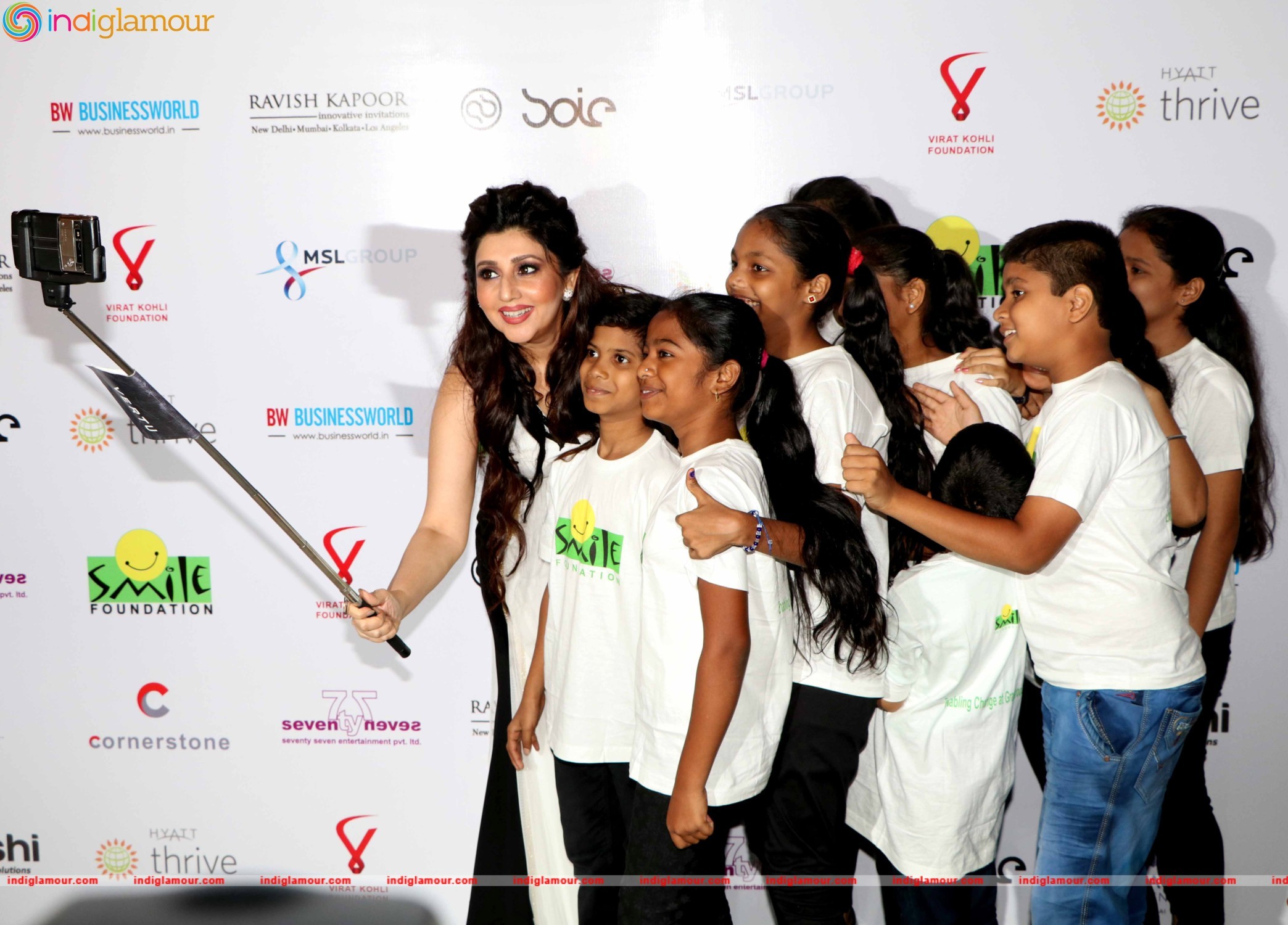 The Grand Charity Gala Dinner Organised by Virat Kohli Foundation at Hyatt Event hd photo