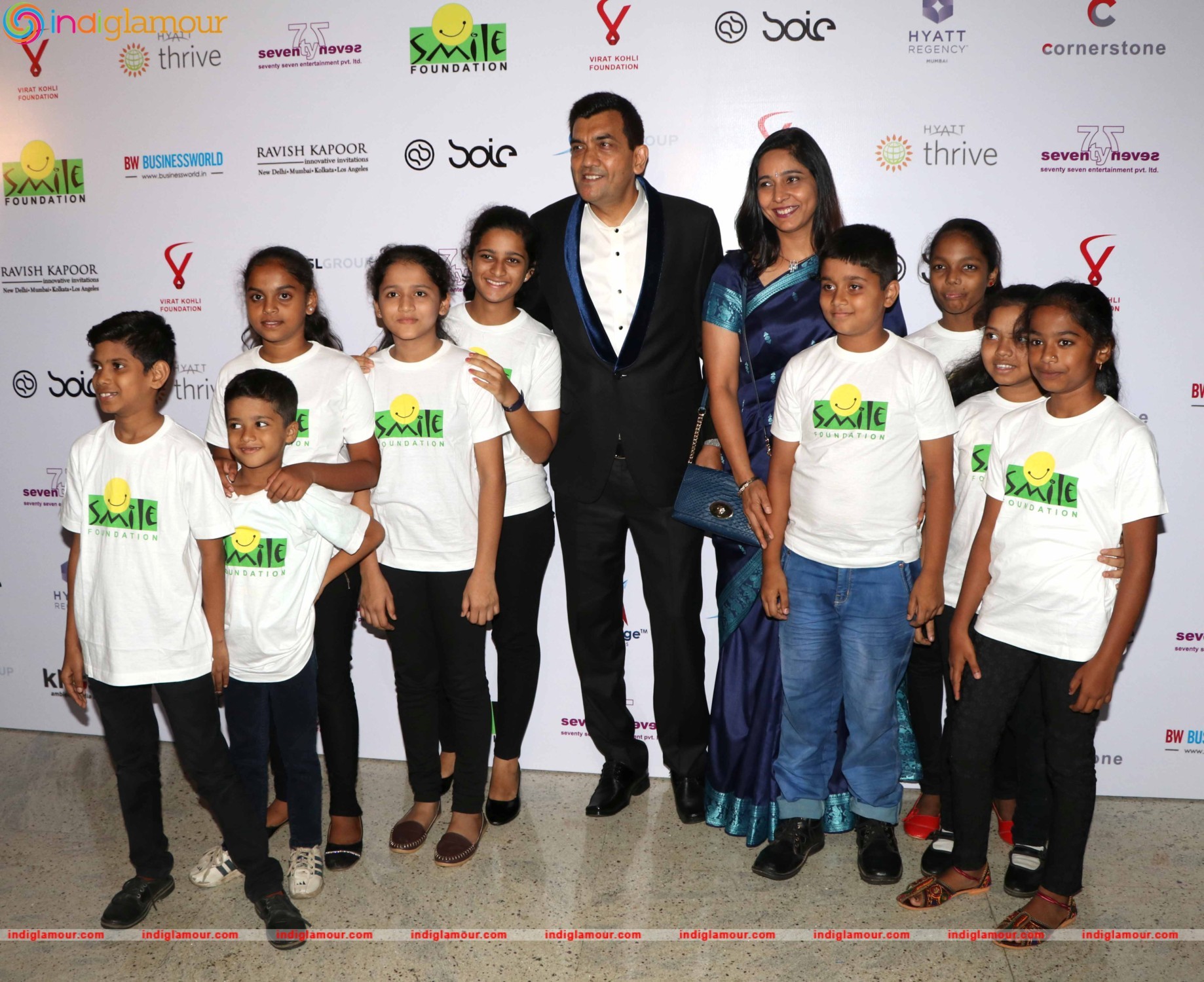 The Grand Charity Gala Dinner Organised by Virat Kohli Foundation at Hyatt Event hd photo