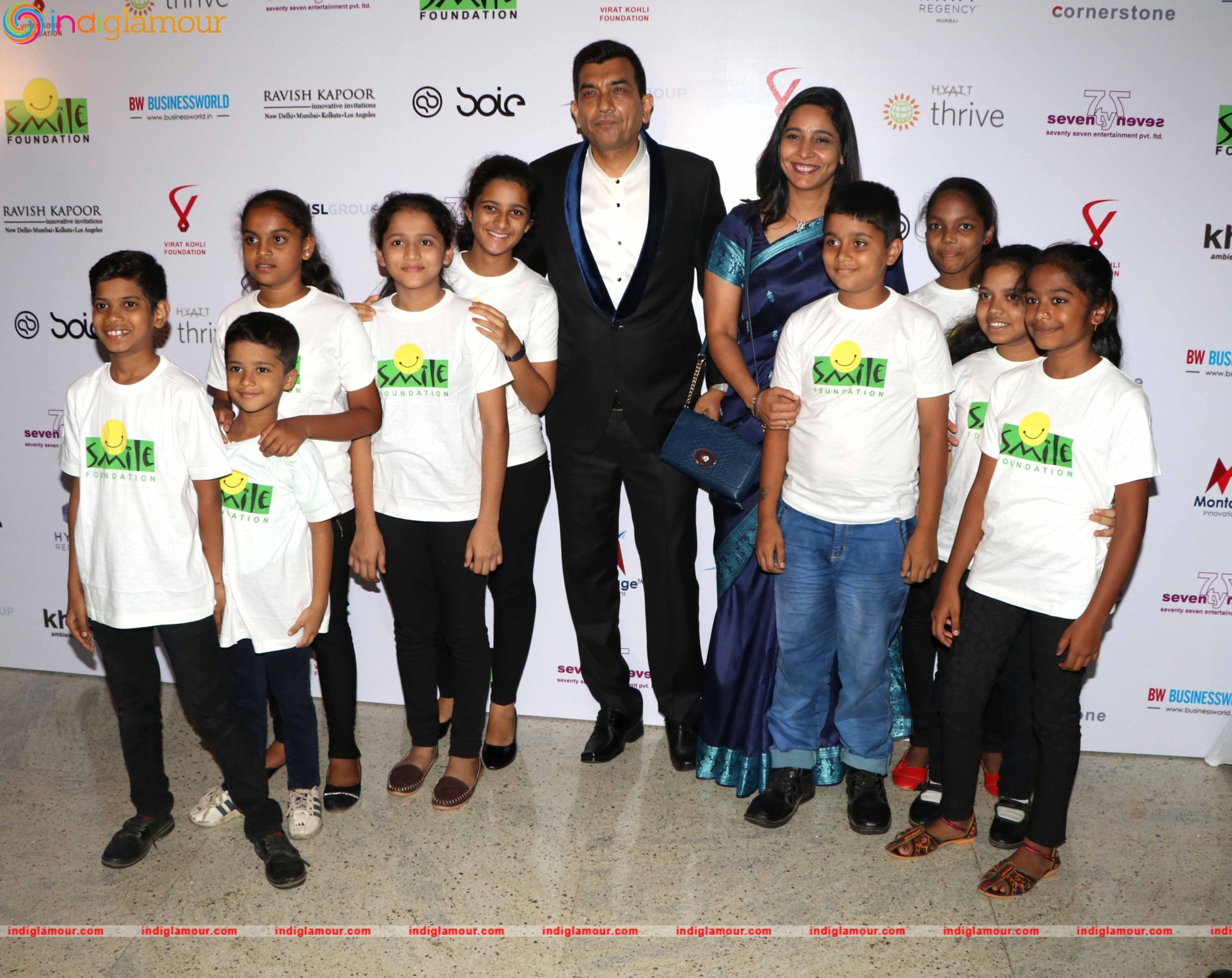 The Grand Charity Gala Dinner Organised by Virat Kohli Foundation at Hyatt Event hd photo