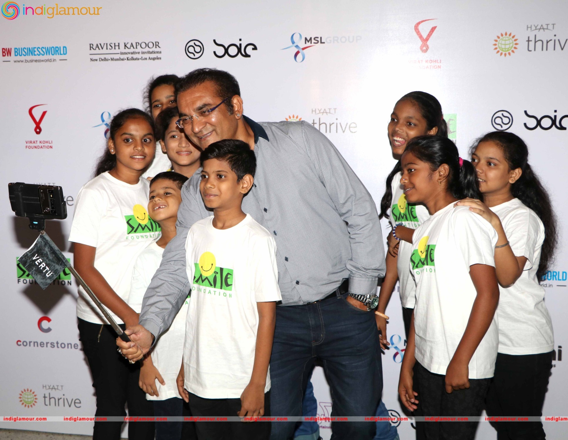 The Grand Charity Gala Dinner Organised by Virat Kohli Foundation at Hyatt Event hd photo