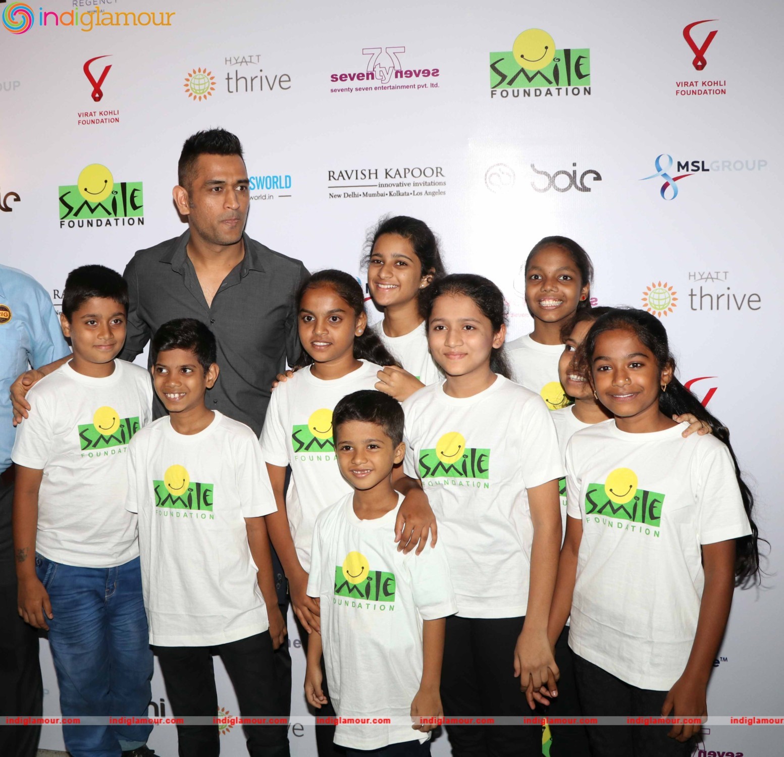 The Grand Charity Gala Dinner Organised by Virat Kohli Foundation at Hyatt Event hd photo