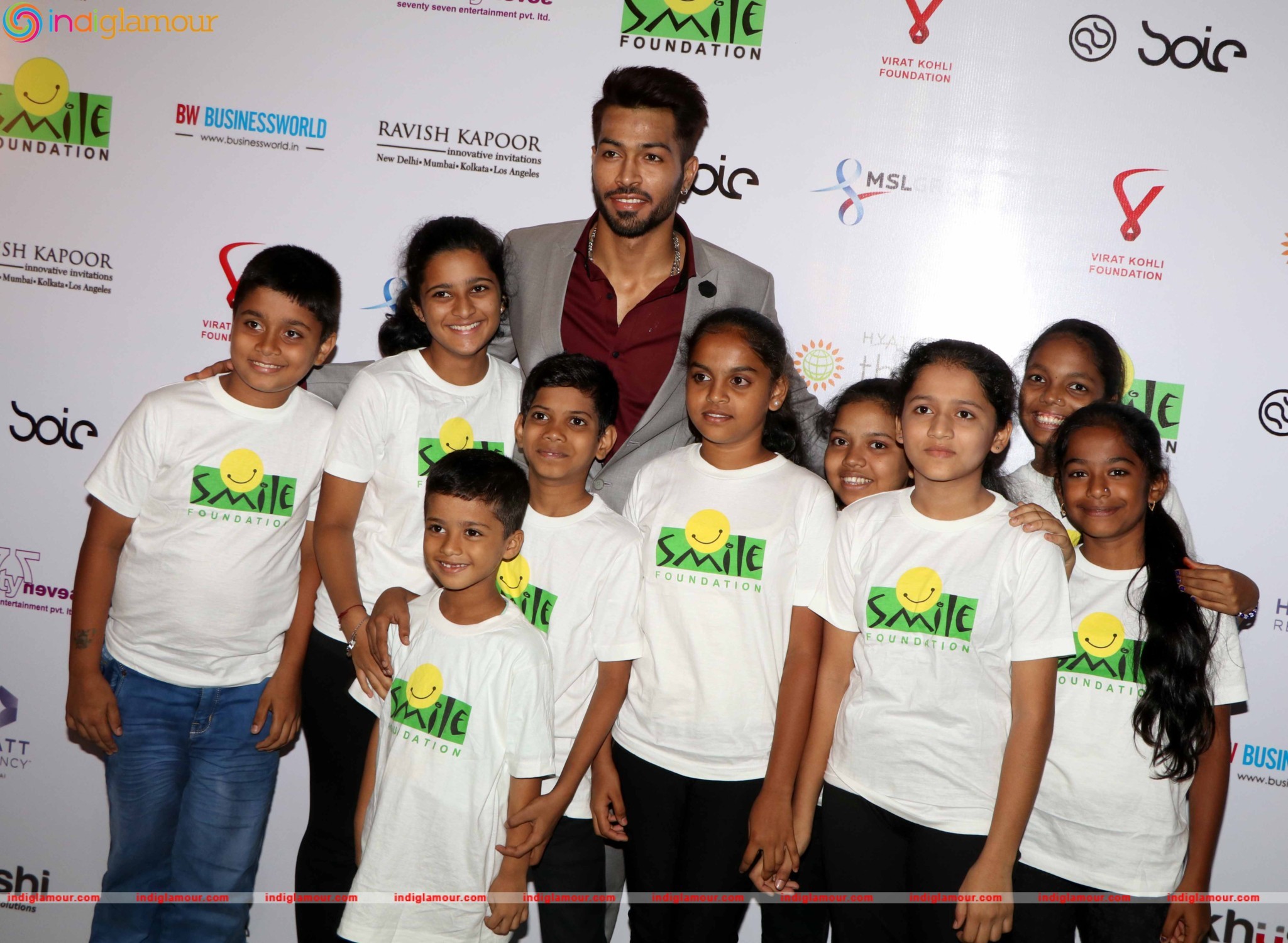 The Grand Charity Gala Dinner Organised by Virat Kohli Foundation at Hyatt Event hd photo