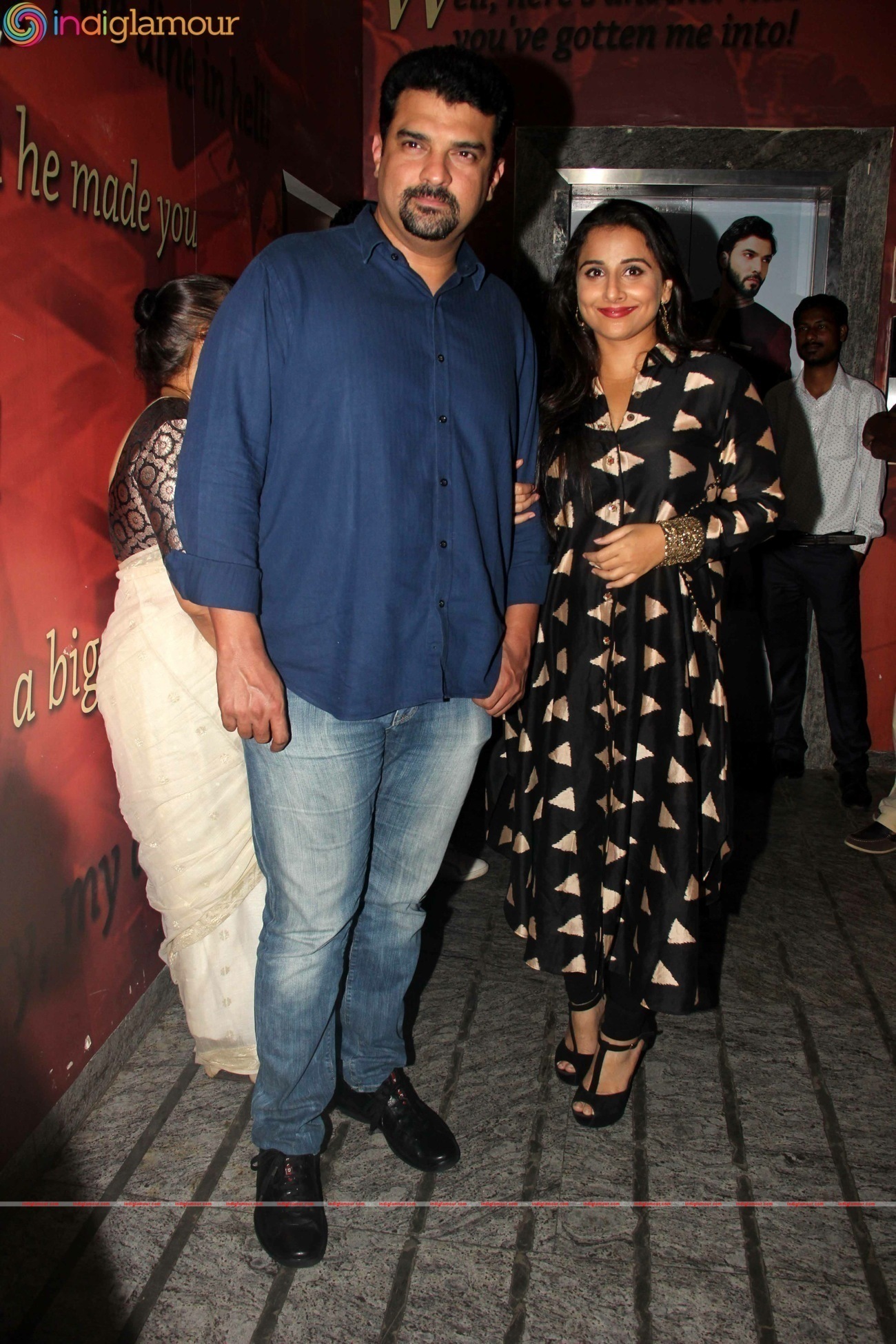 Vidya Balan At The Special Screening of Te3n At PVR Mumbai Event hd photo
