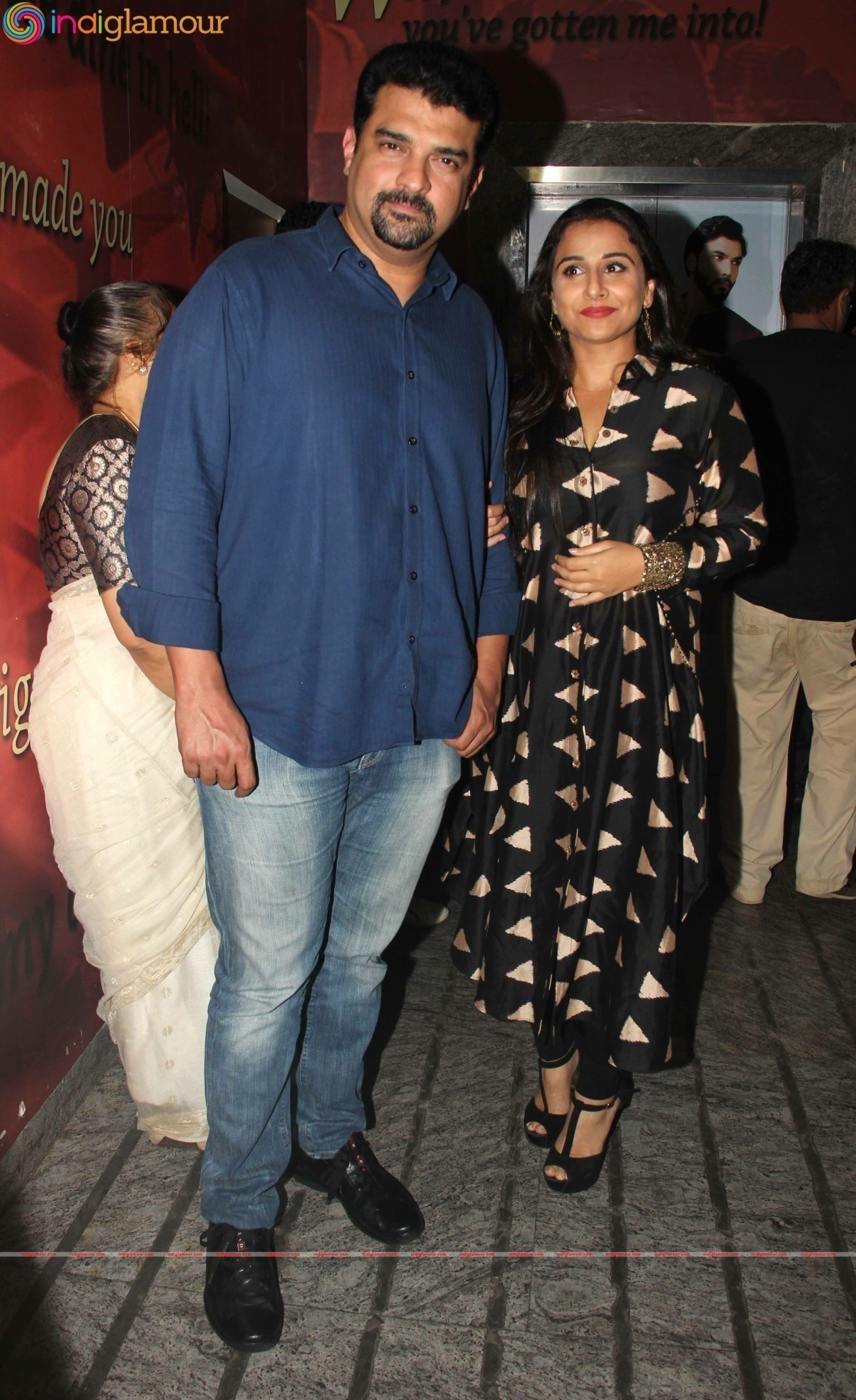 Vidya Balan At The Special Screening of Te3n At PVR Mumbai Event hd photo