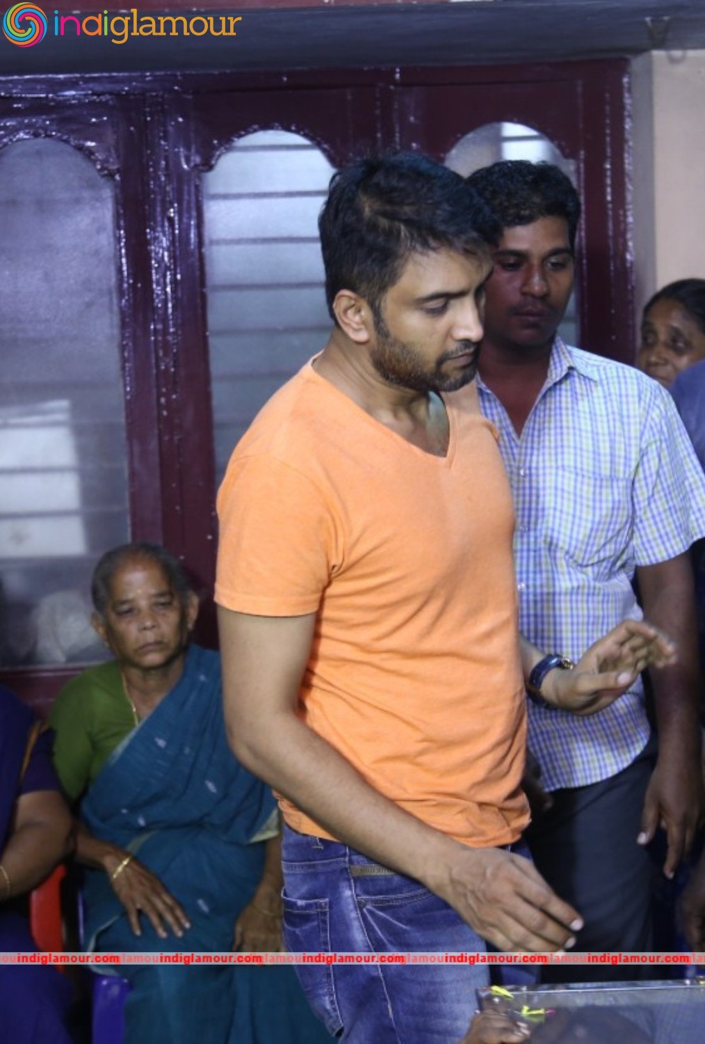Actor Santhanam Father Passed Away Event hd photo
